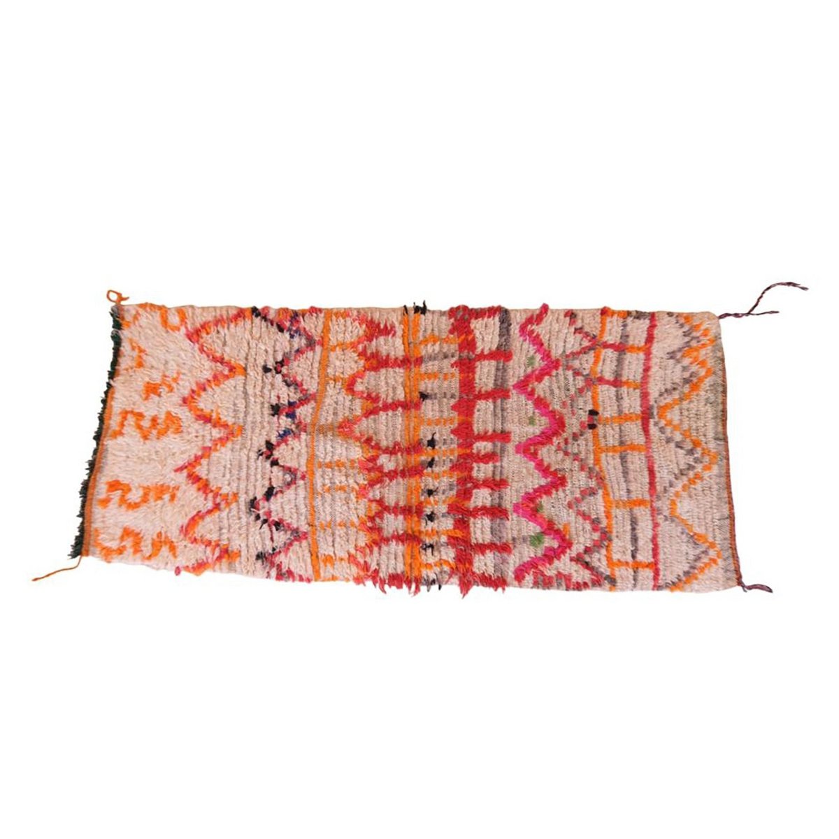 Marokkanischer Berber Teppich reine Wolle 80 x 186 cm