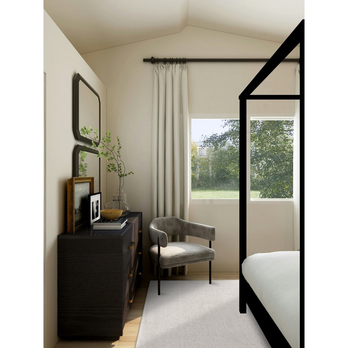 Weiche und sperrige ethnische zottelige Teppiche Lison