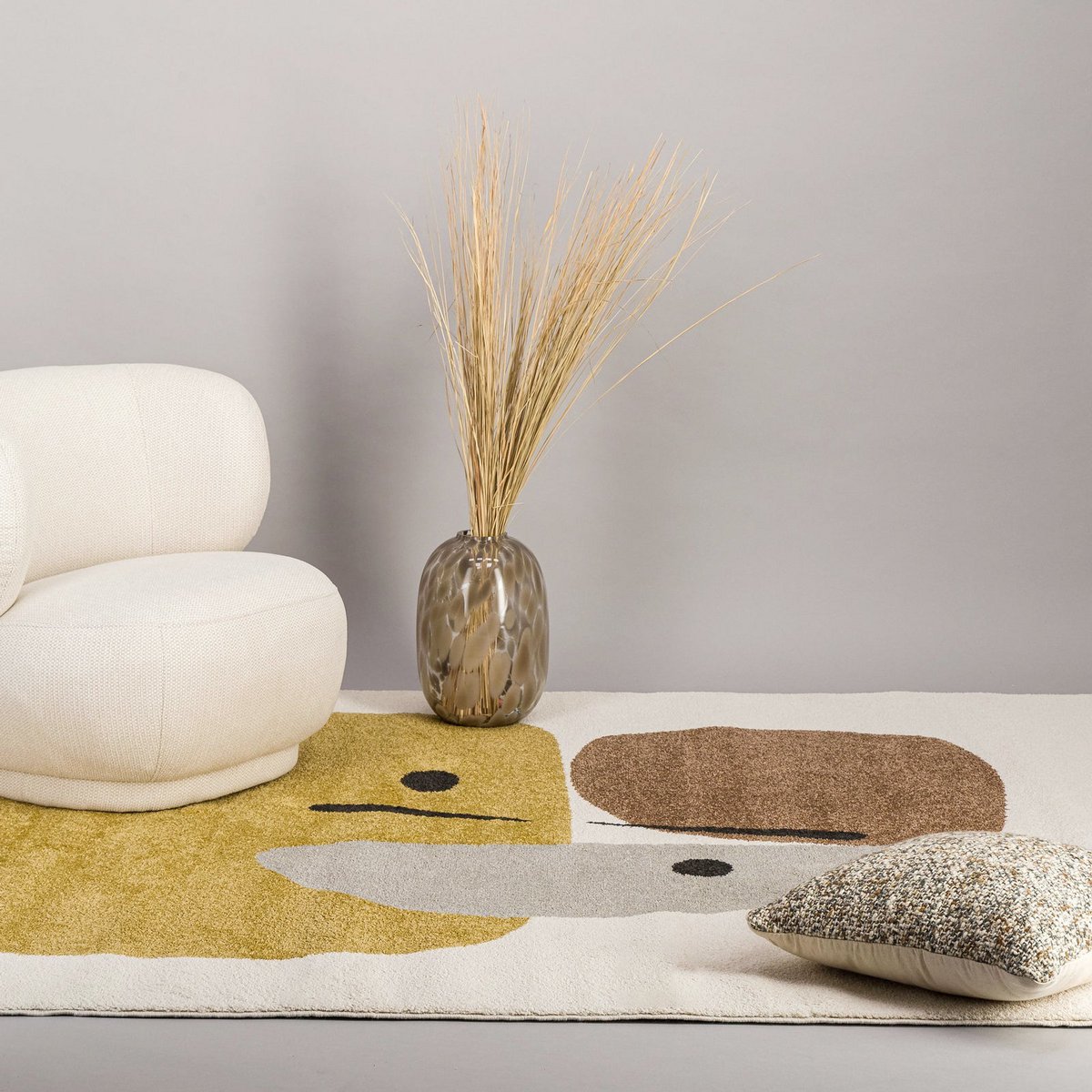 Collage Design Teppich