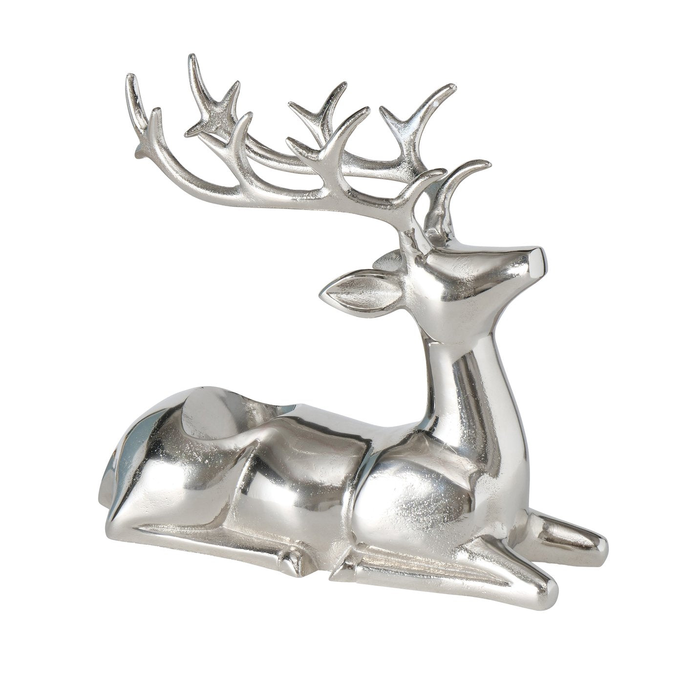 Bottle carrier Xadus - Artistic deer made of aluminum