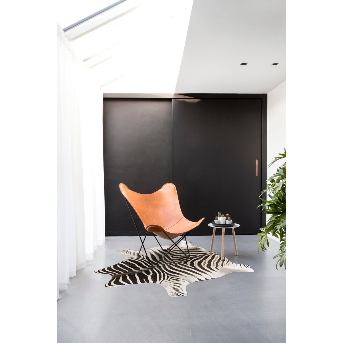 Nakuru Zebre Hautstil Teppich