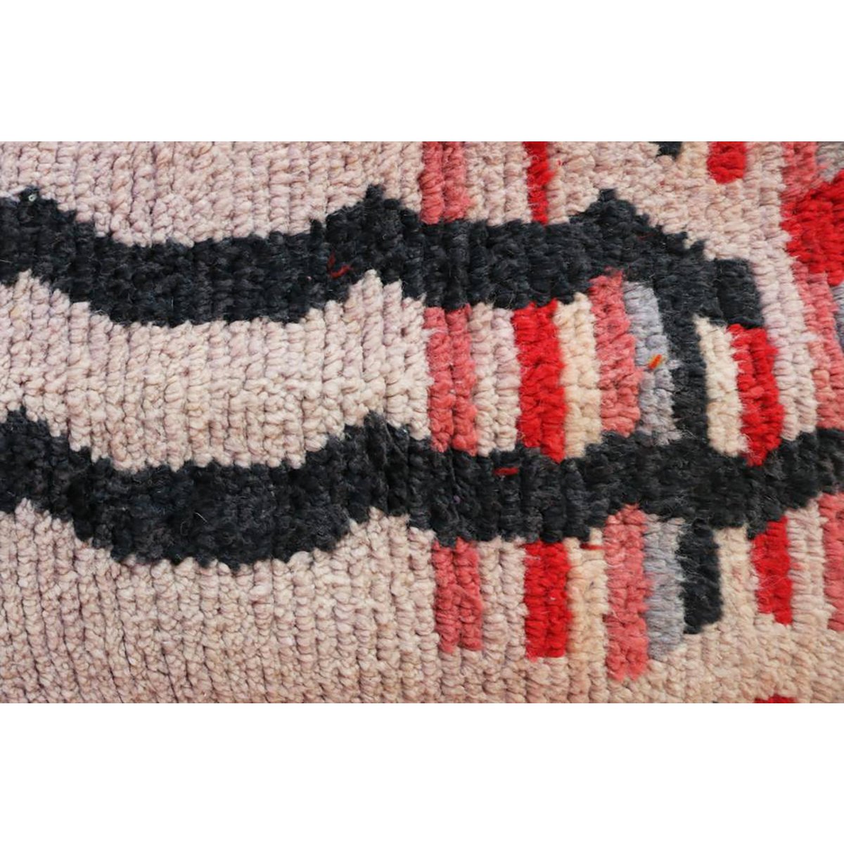 Marokkaner Berberkorridor Teppich reines Woll 71 x 353 cm