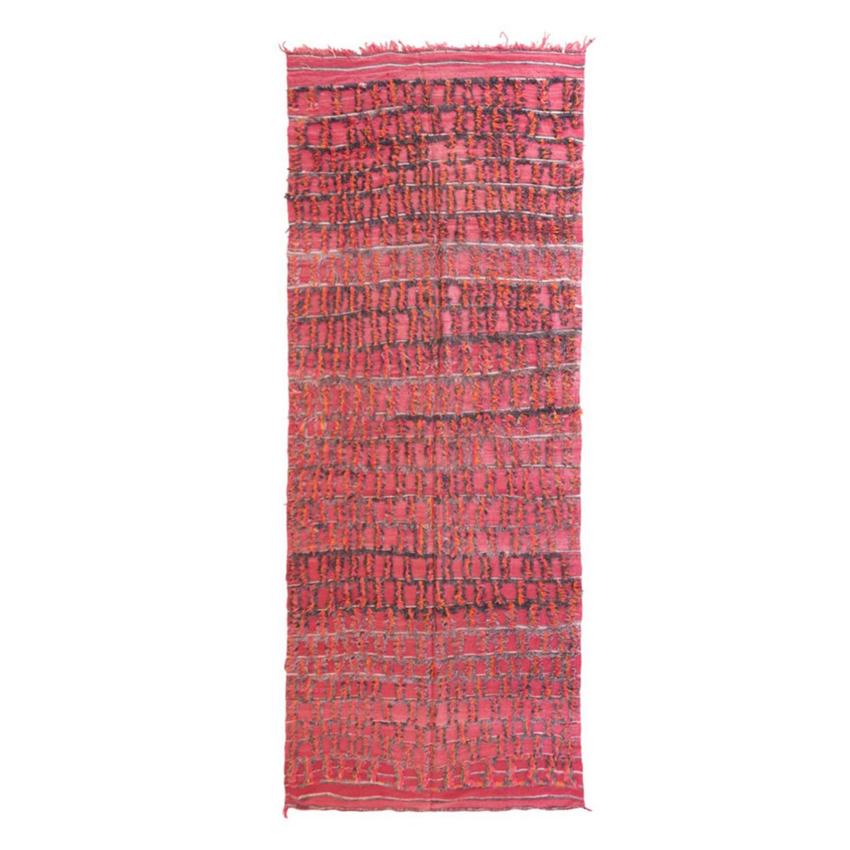 Marokkaner Berber Kilim Teppich reines Woll 175 x 467 cm