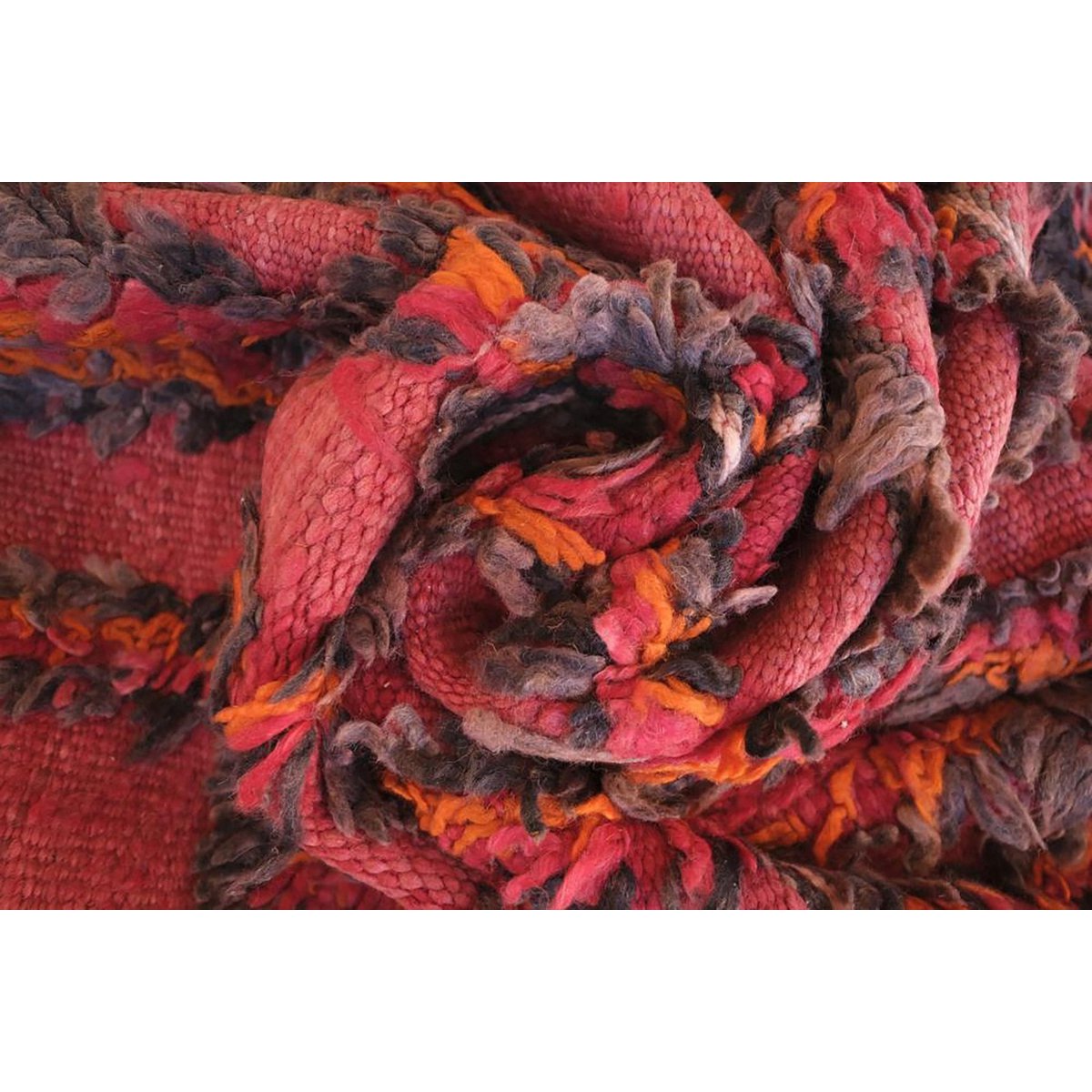 Marokkaner Berber Kilim Teppich reines Woll 175 x 467 cm