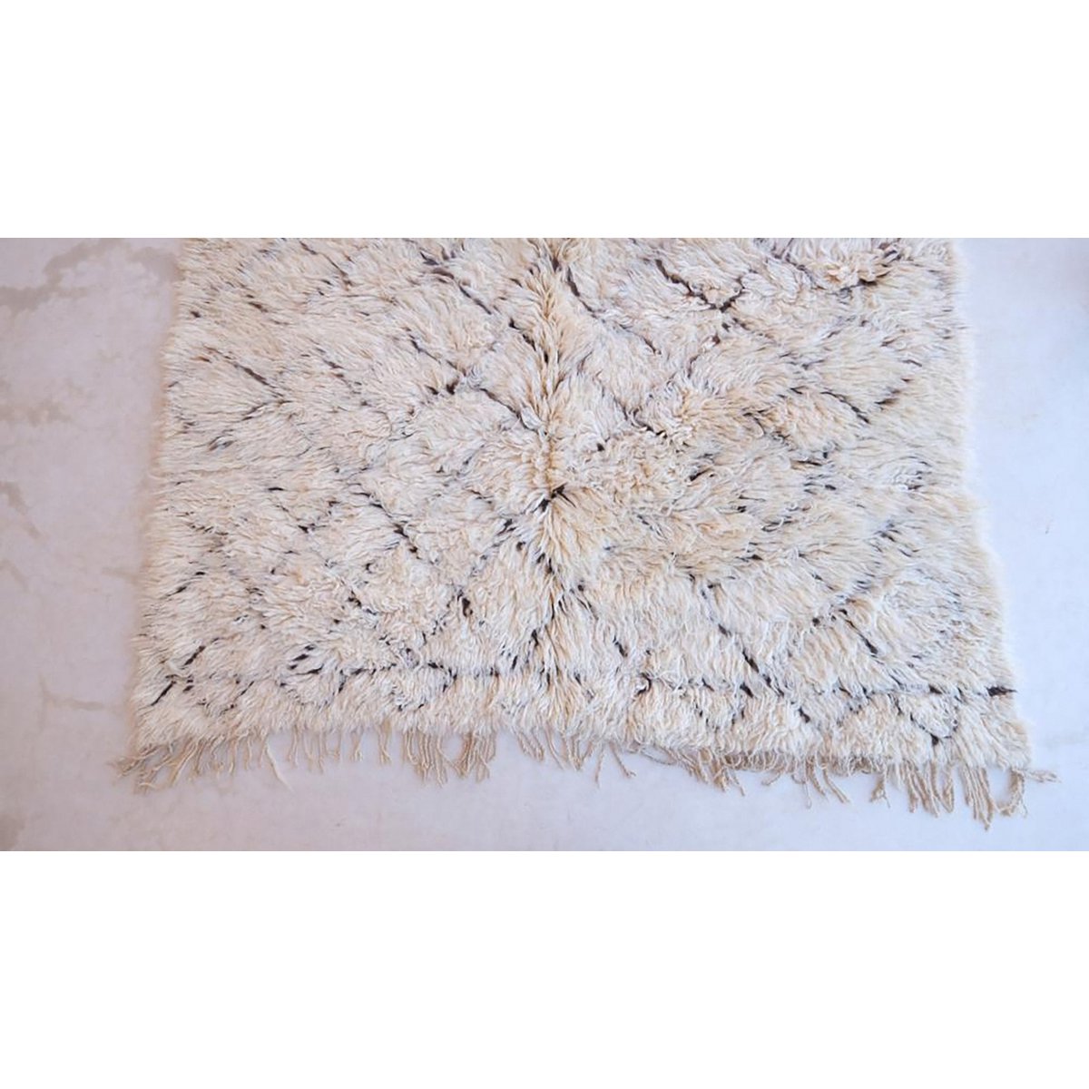 Marokkaans Berber tapijt van zuivere wol 175 x 217 cm