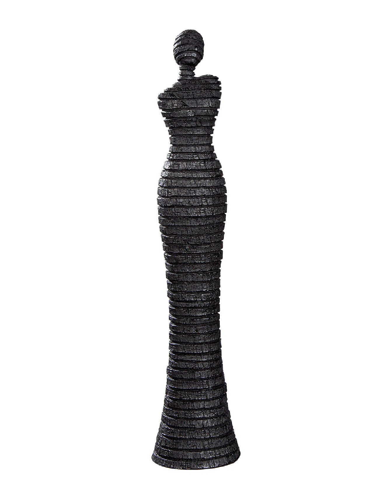 Dekofigur Set Lorion Paar Schwarz 48.5 cm