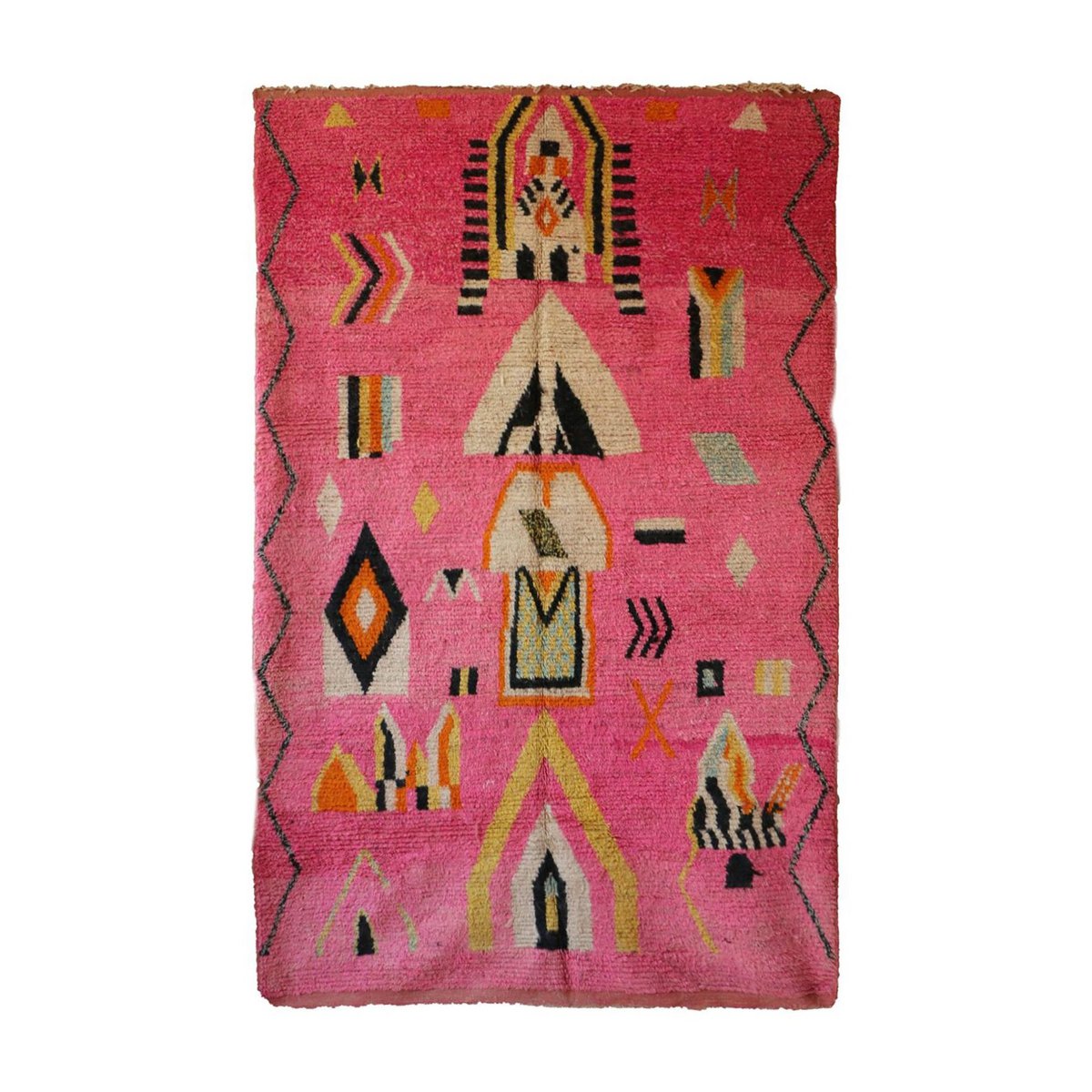 Marokkanische Wolle Berber Teppich 179 x 288 cm