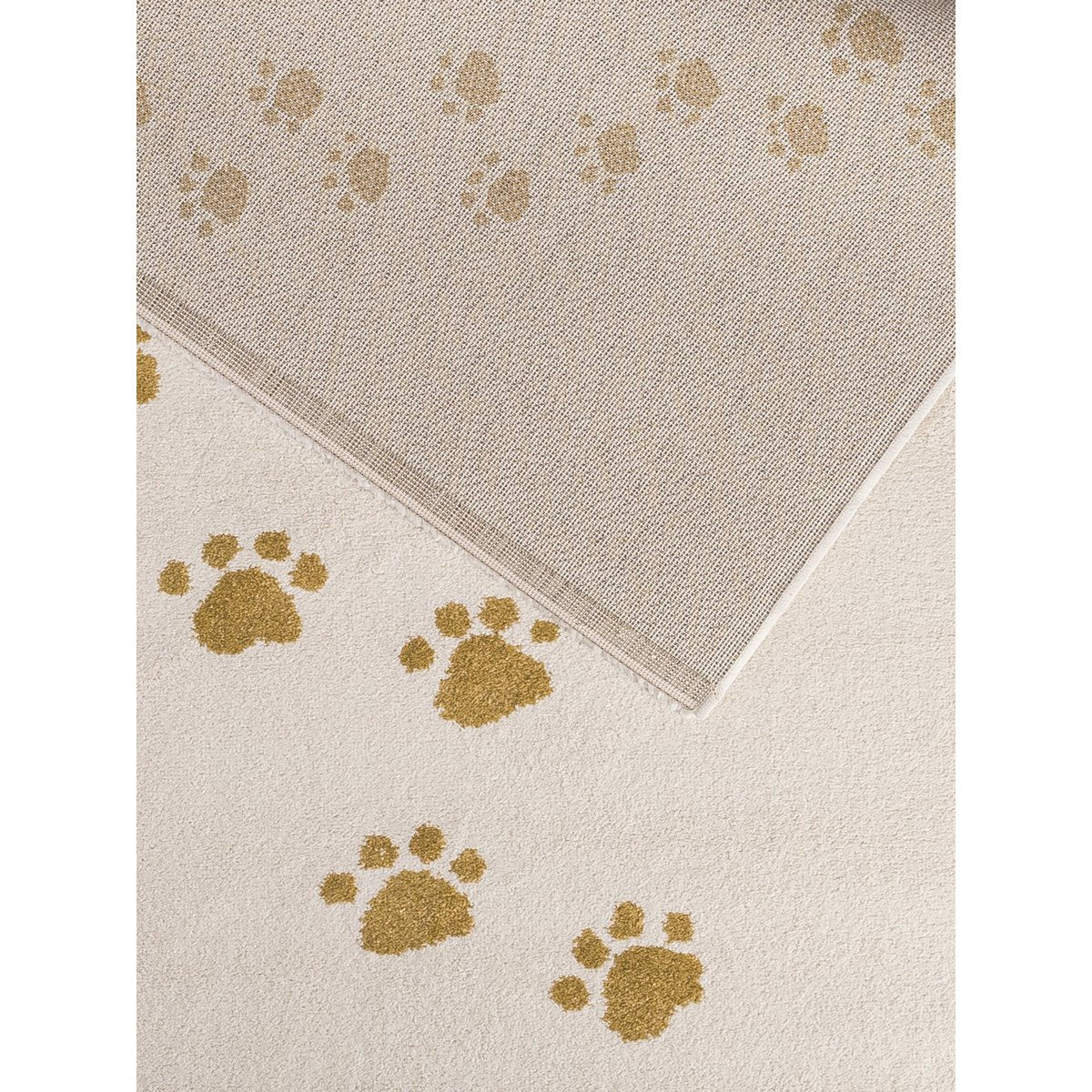 Weicher und bequemer Kinderteppich BEAR FOOTPRINTS