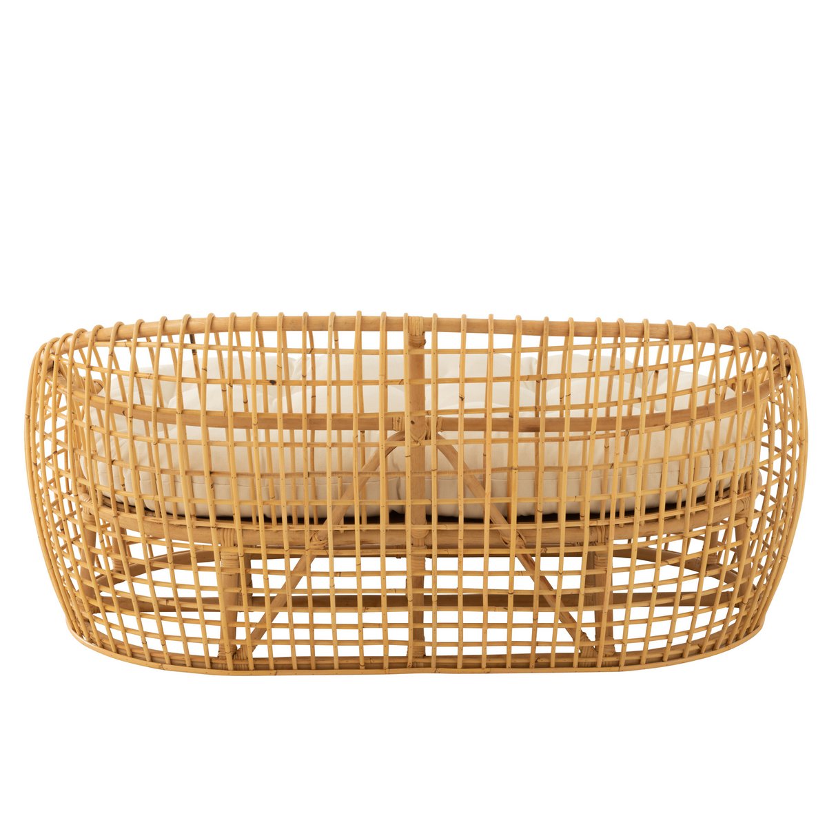 Rattan Loungesessel Laguna Dream Braun J-Line Design