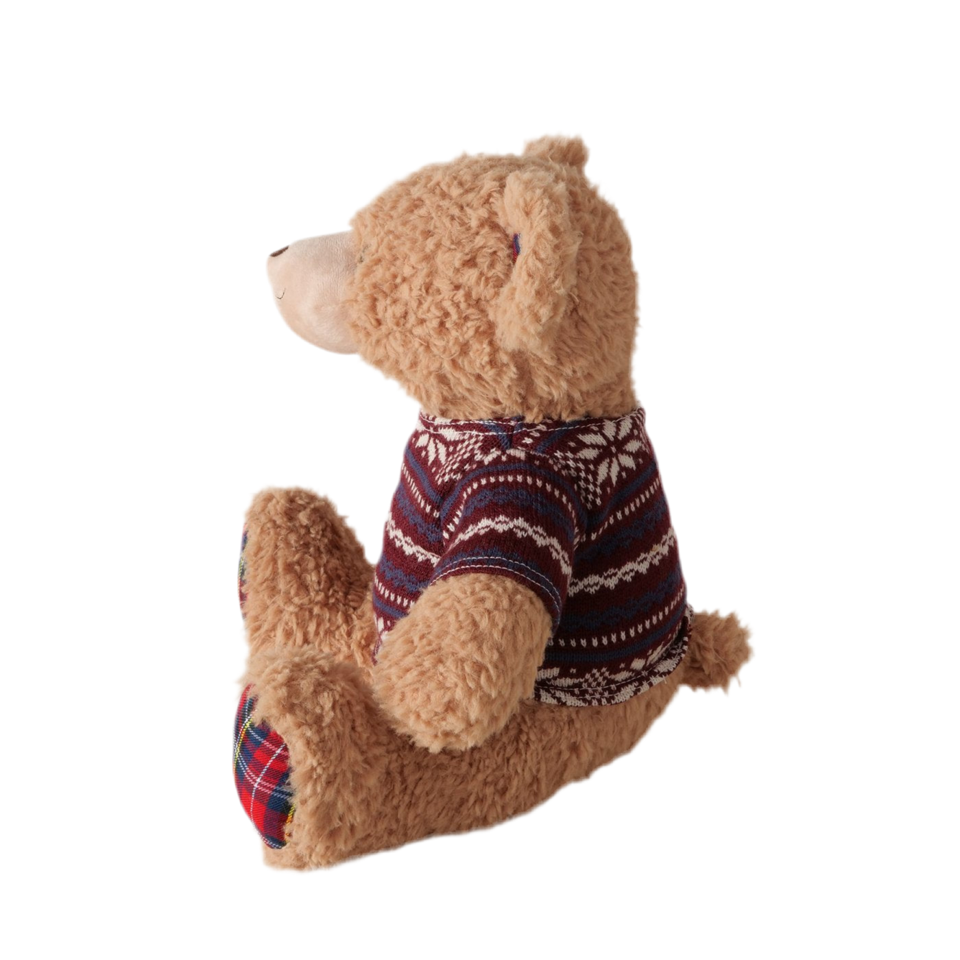 Winston Bärenfreund Kuscheltier Bär Dunkelblau Braun 42cm Handgefertigt