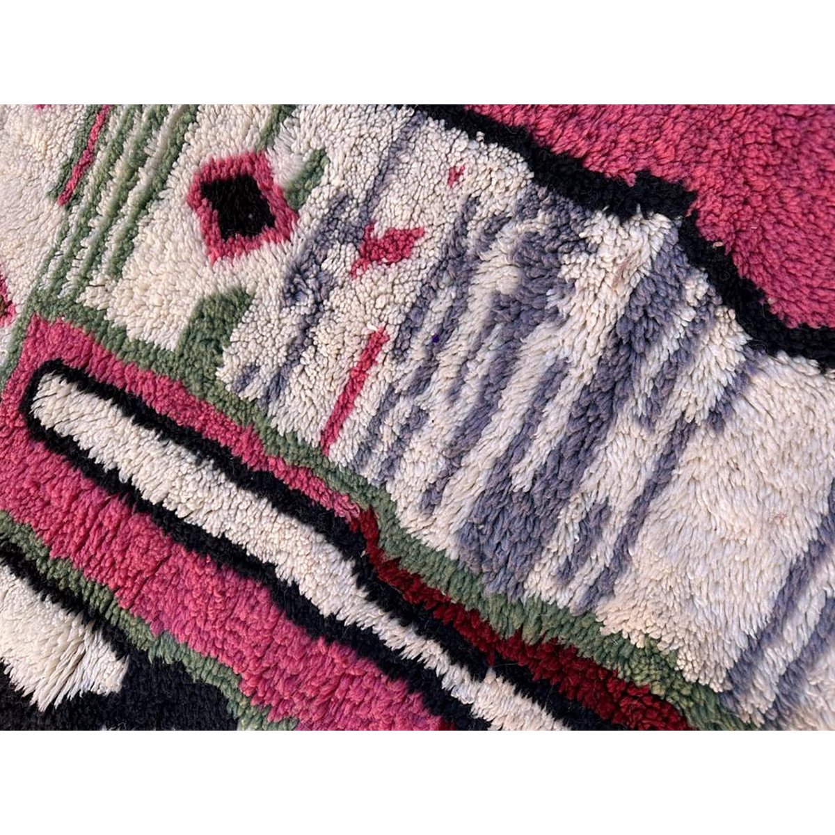 Marokkaner Berber Teppich reine Wolle 203 x 292 cm