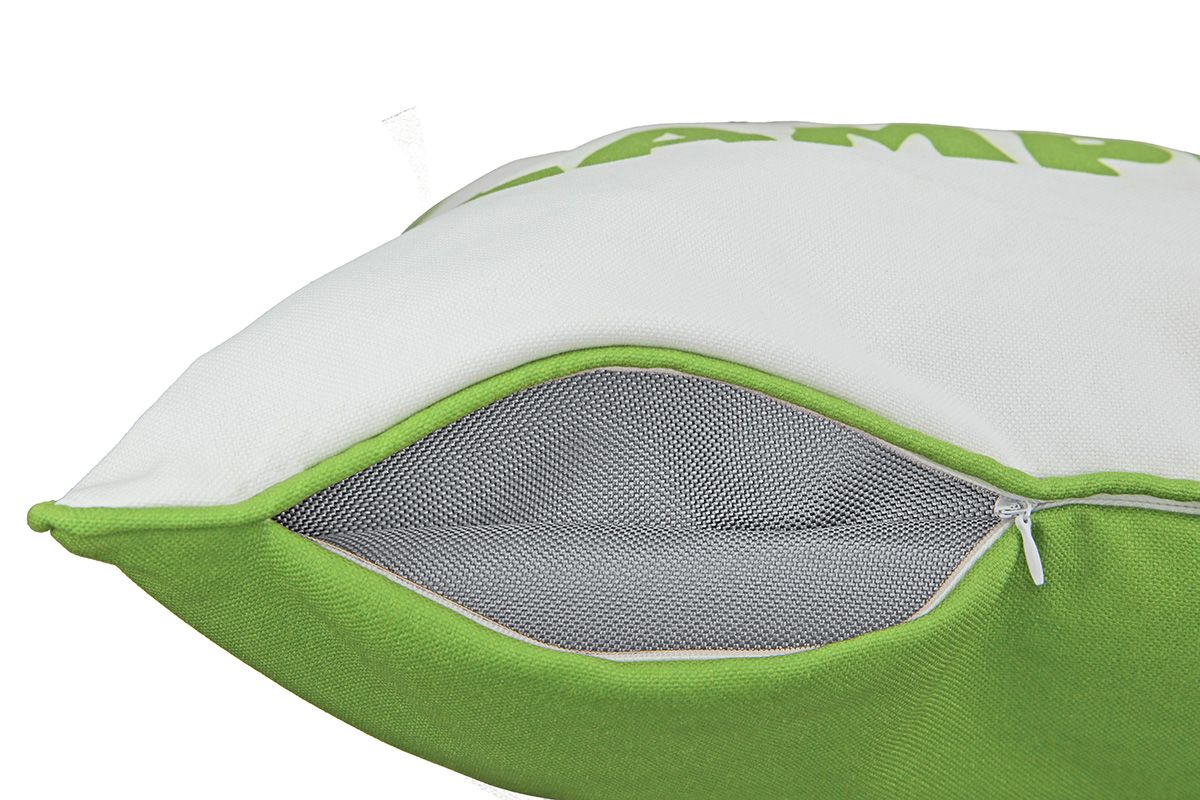 3er Set Happy Camper Kissen - Stilvolle Dekokissen für Campingliebhaber