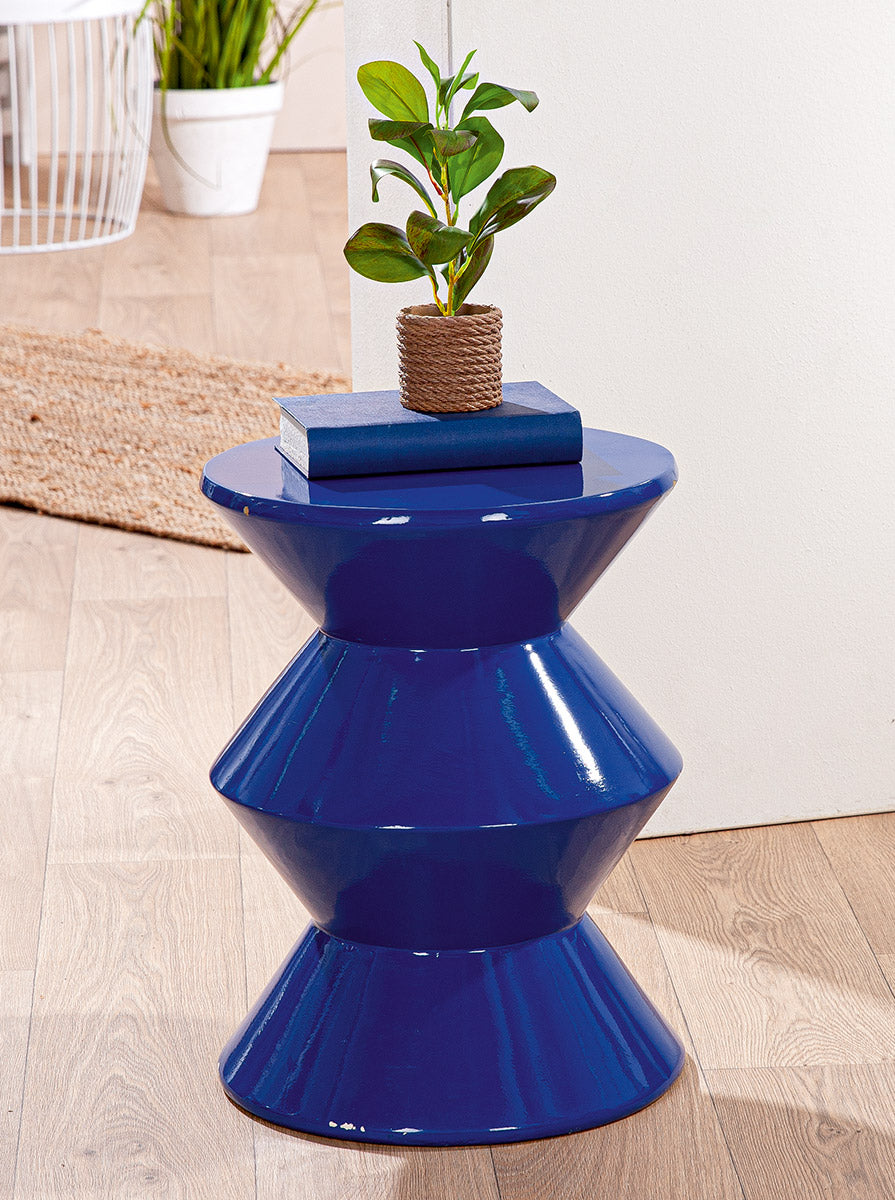 Beistelltisch Formus Geometrisch Blau Magnesia