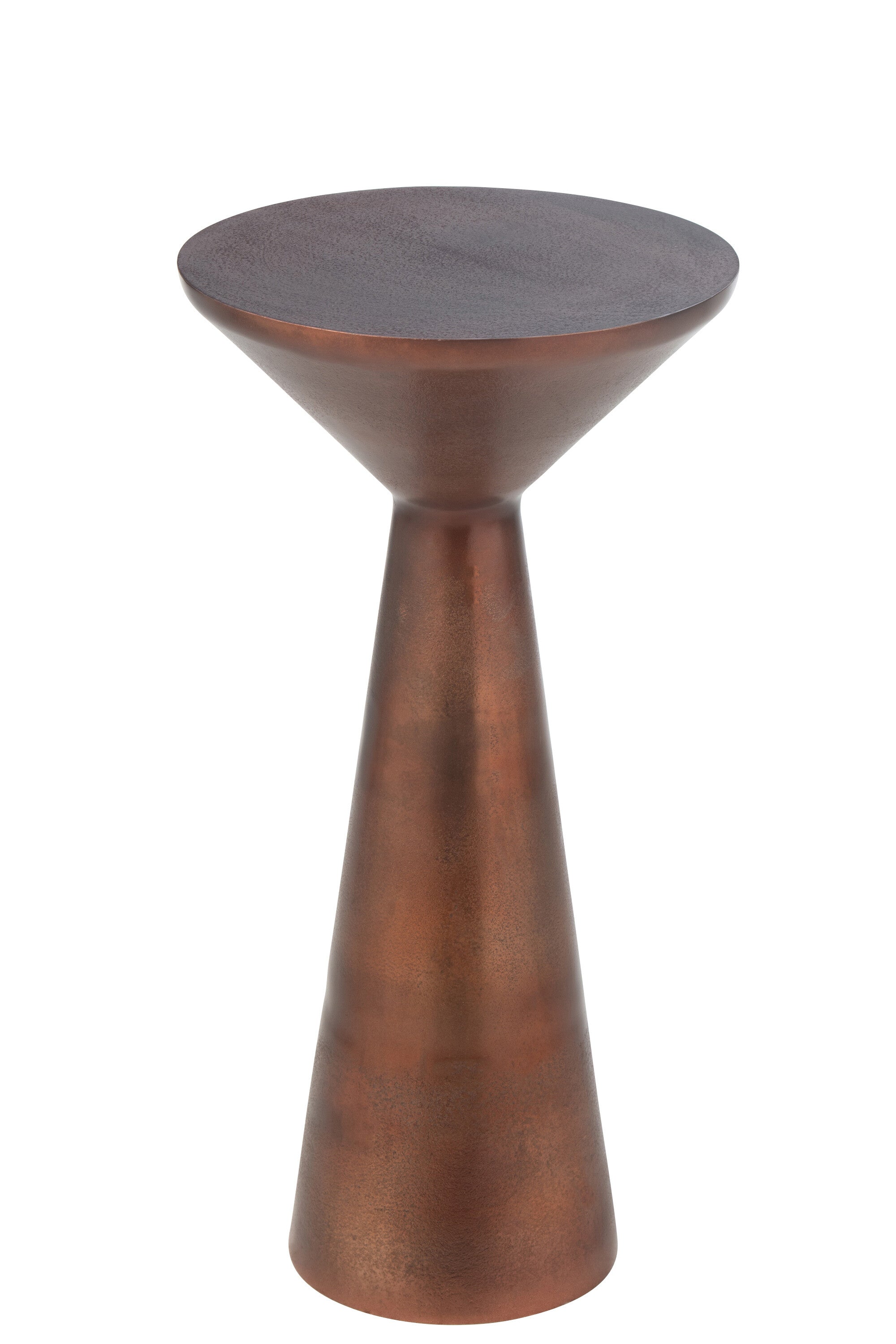 Eleganter Tri Beistelltisch - Aluminium Bronze - Modernes Design