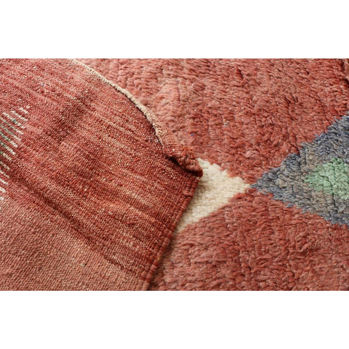 Marokkaner Berberkorridor Teppich reines Woll 82 x 489 cm