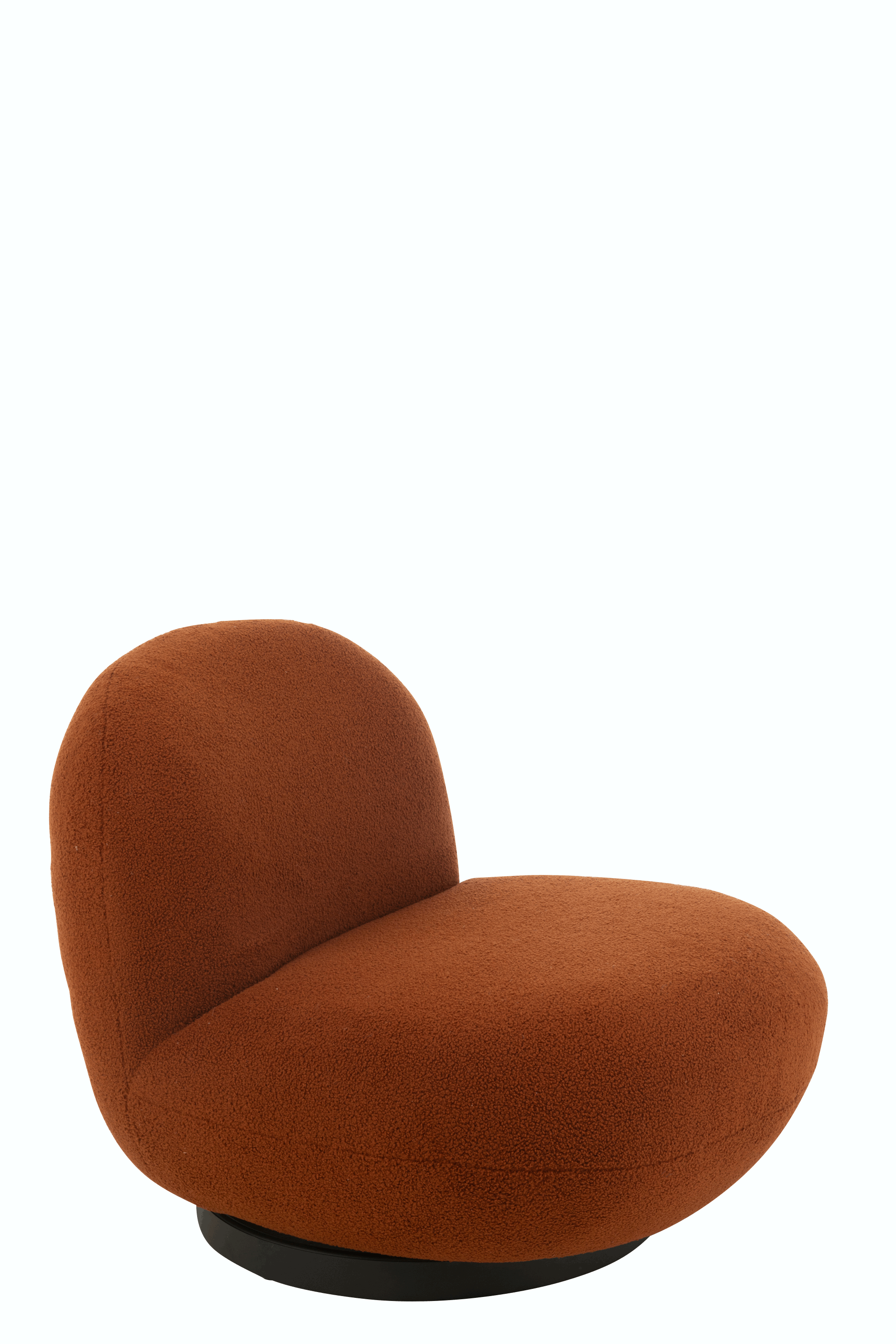 Lounge Sessel Schnee – Modell Aurora, Orange