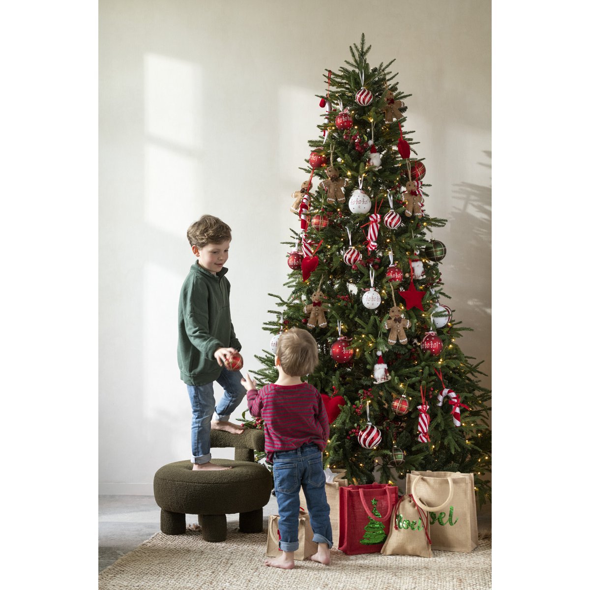 Weihnachtsbaum LED Extra Dicht Kunststoff Grün 225cm Real Optik