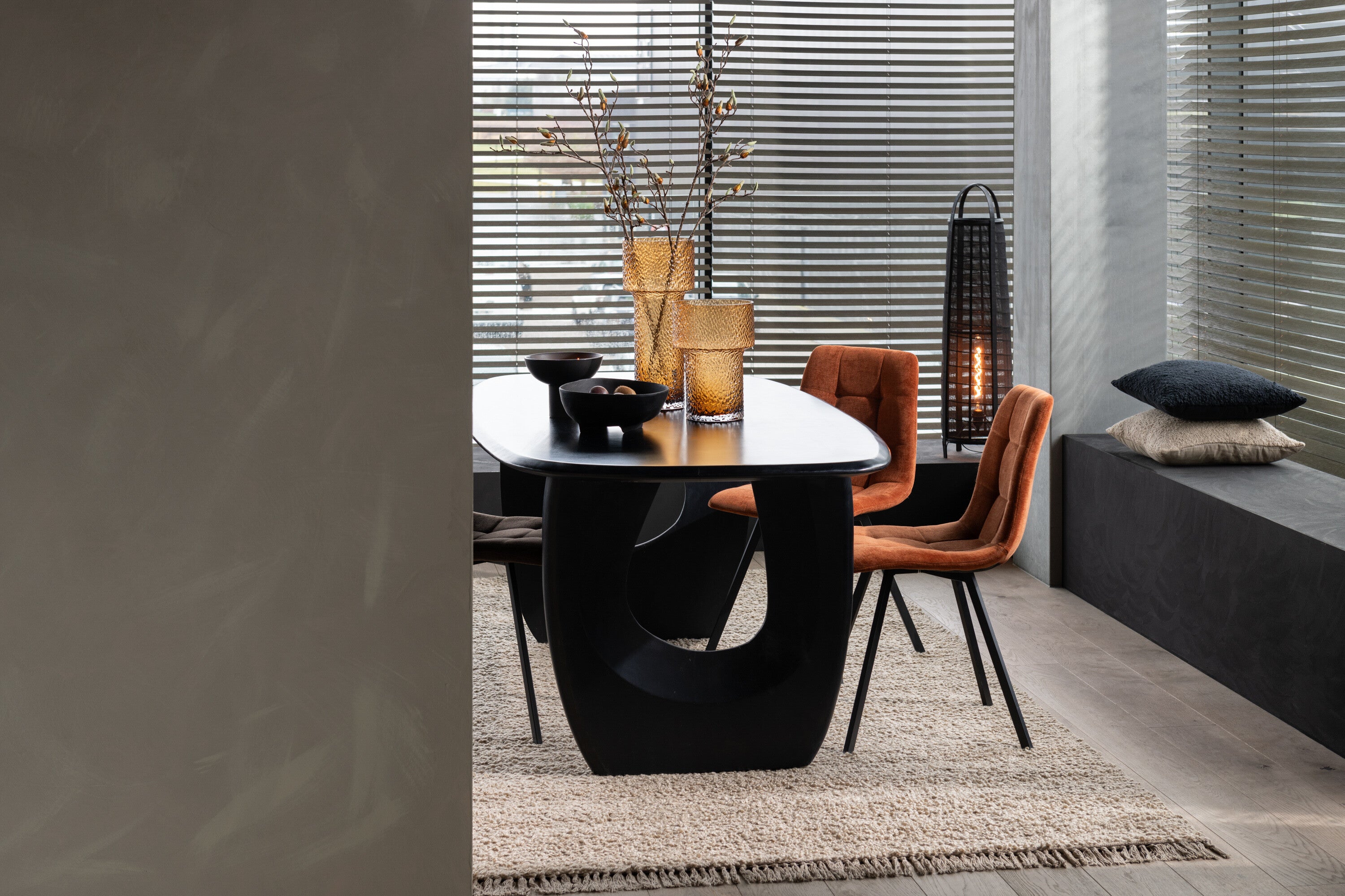 Bodenlampe Shade Schwarz