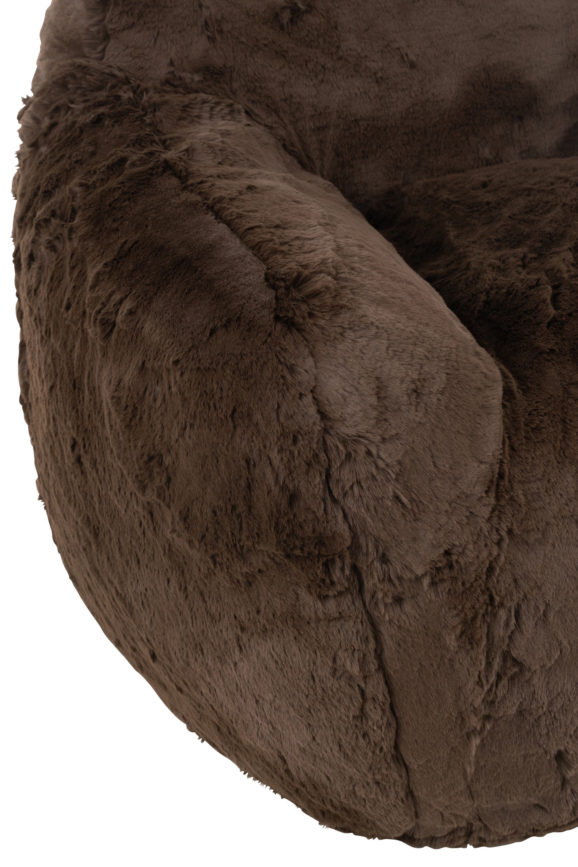 Sofa Cutie Lounge Sessel Braun oder 2 Sitzer Flauschoptik