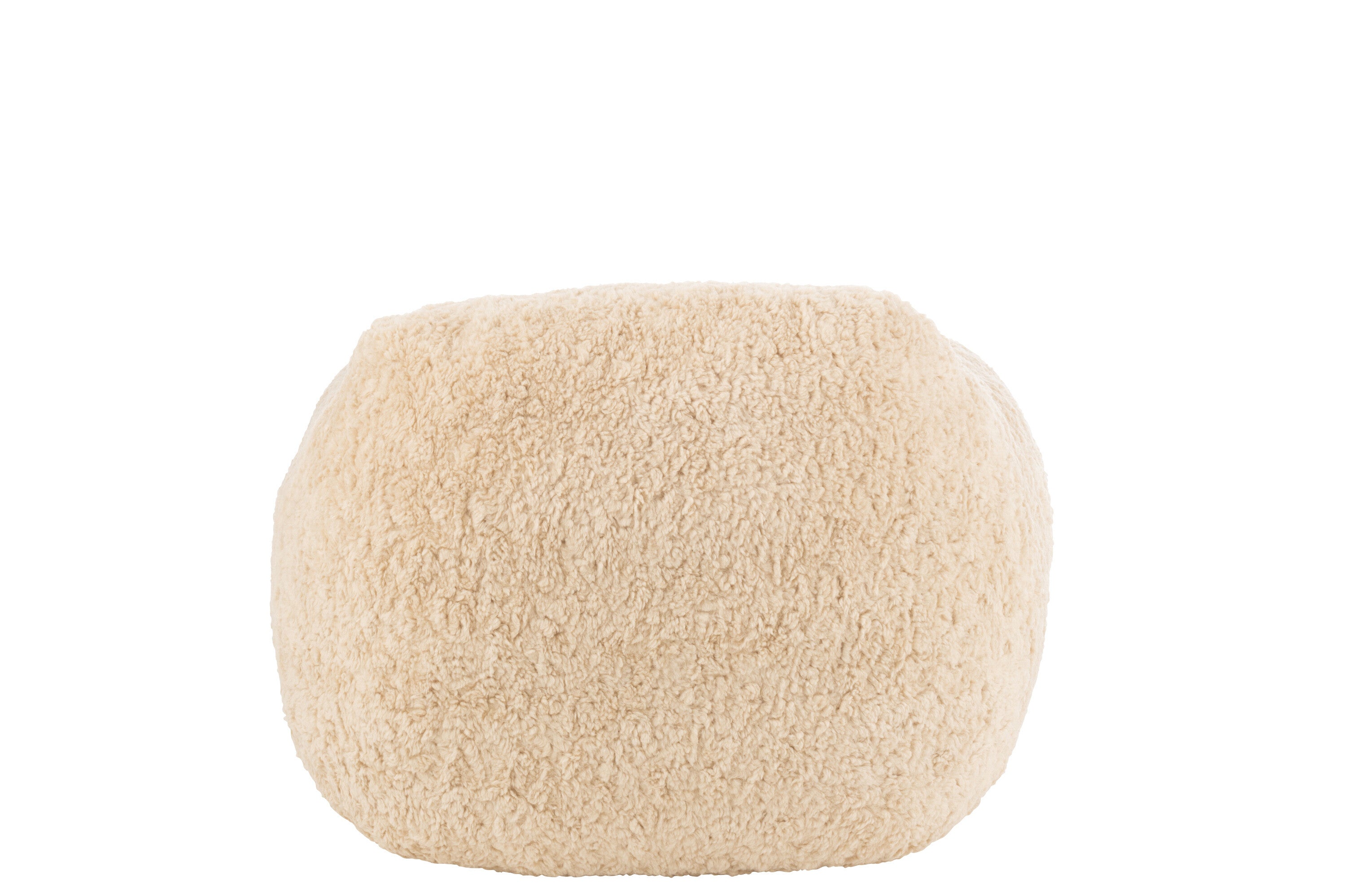 Sofa Cutie Lounge Sessel und 2 Sitzer Beige Natur Flauschoptik