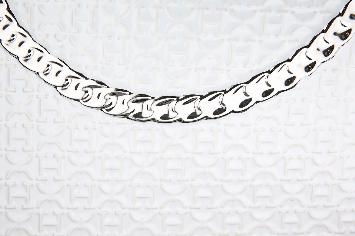 Design-Keramikvase "Paris Chic" in Handtaschen Optik