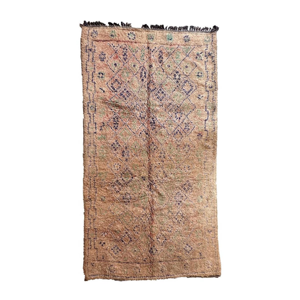 Marokkanischer Berber Teppich reine Wolle 180 x 363 cm