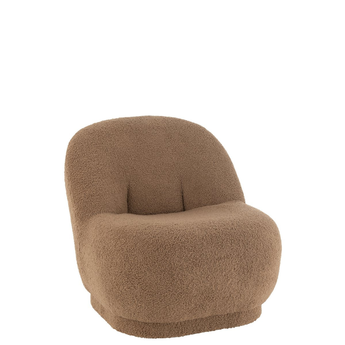 Sofa Teddy Boucle Braun