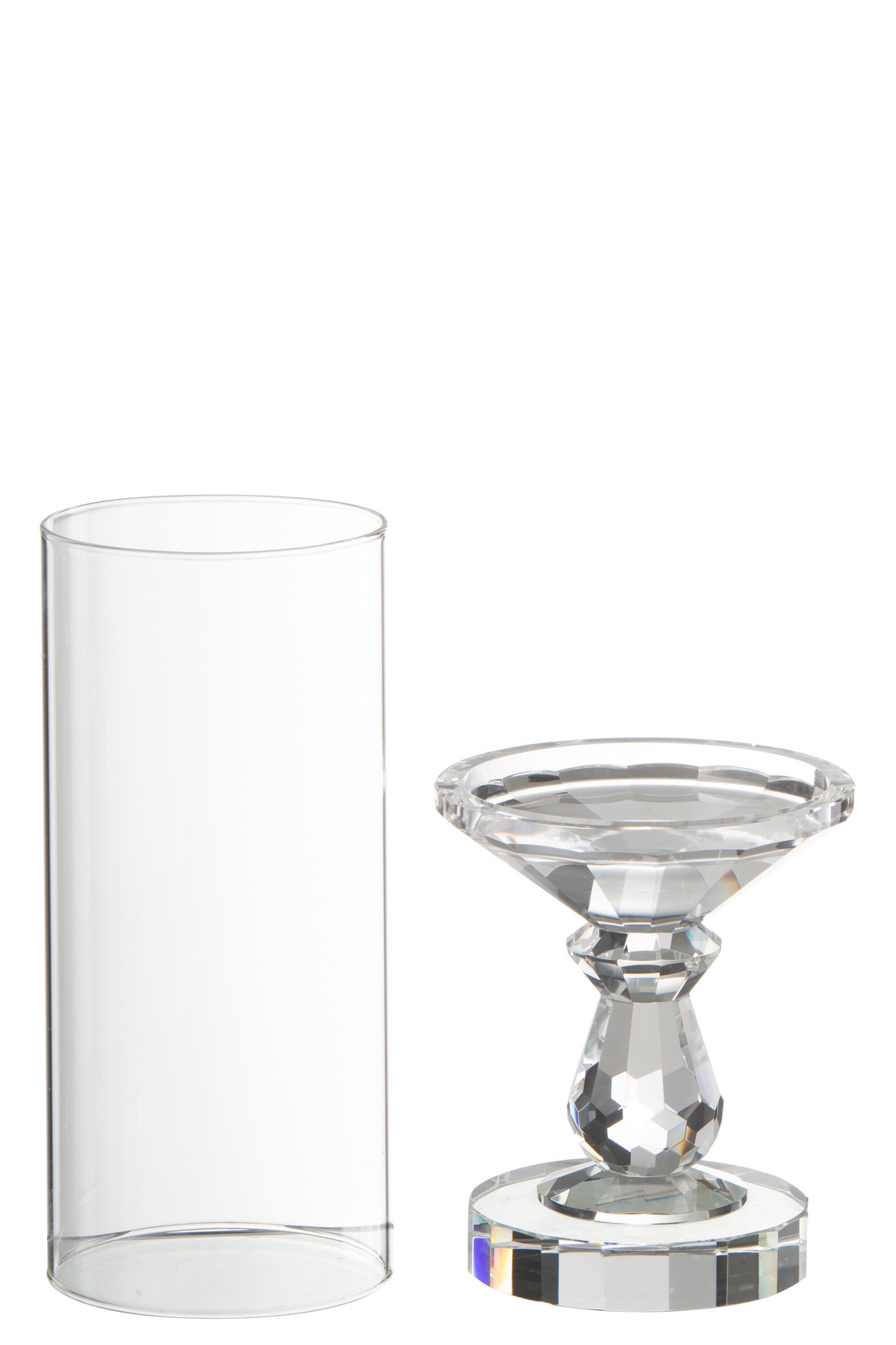 Kristall Windlicht Marie Transparent für stilvolle Akzente