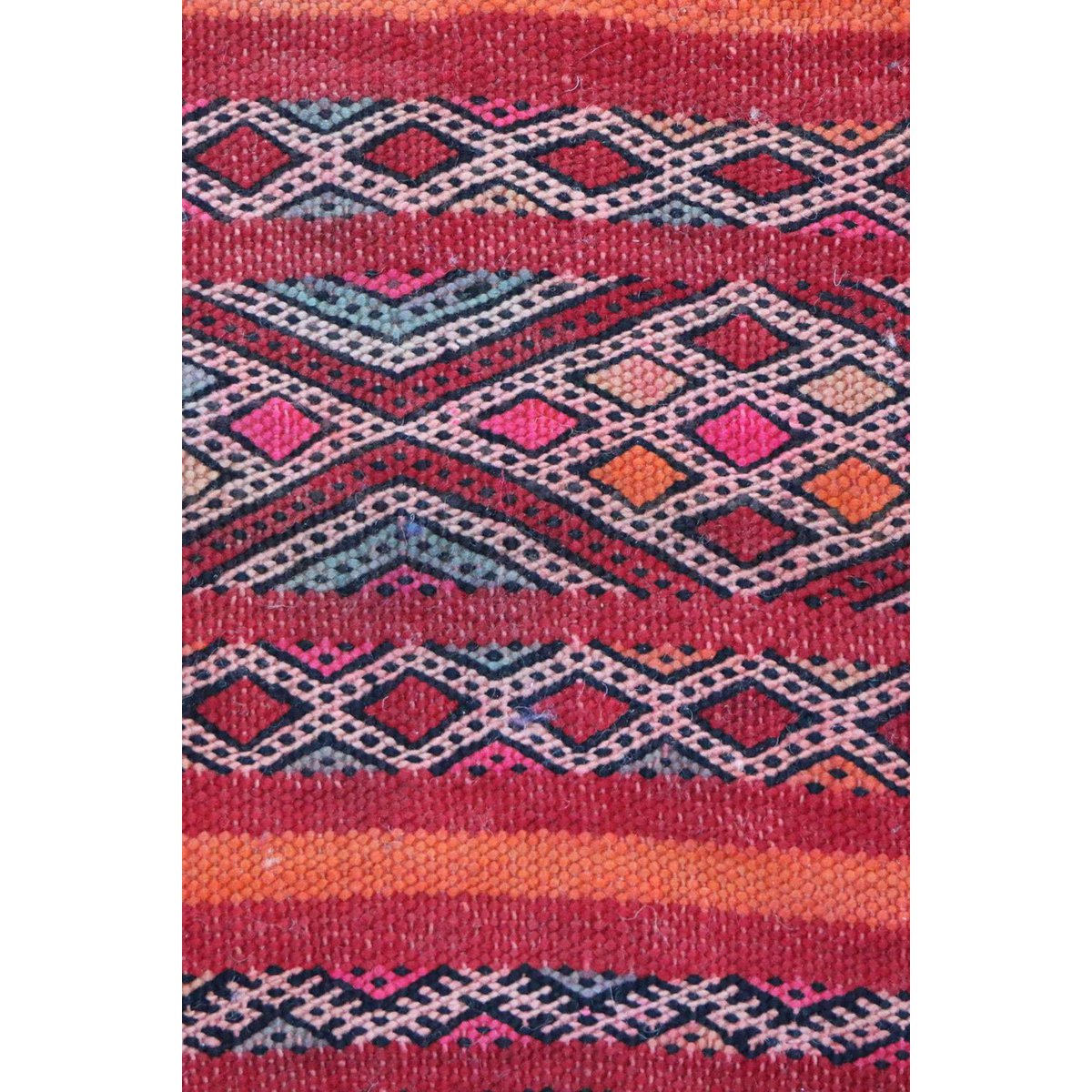 Marokkaner Berber Kilim reine Wolle 150 x 285 cm Teppich