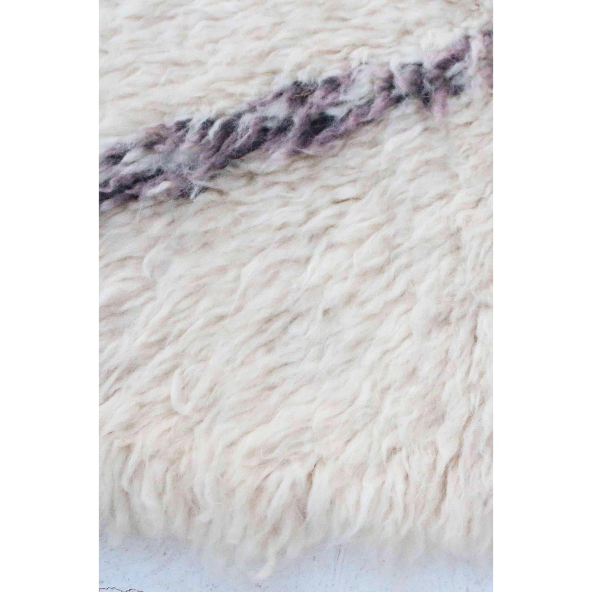 Marokkaans Berber tapijt van zuivere wol 147 x 164 cm