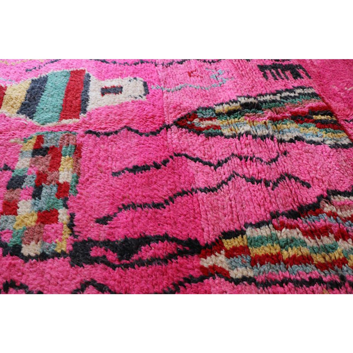 Marokkanische Wolle Berber Teppich 171 x 261 cm