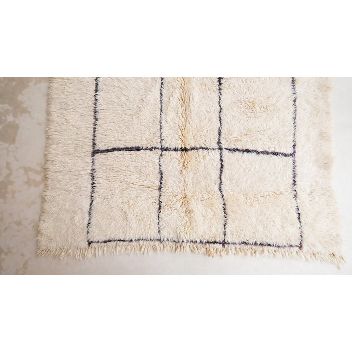 Marokkaner Berber Teppich reiner Wolle 174 x 254 cm