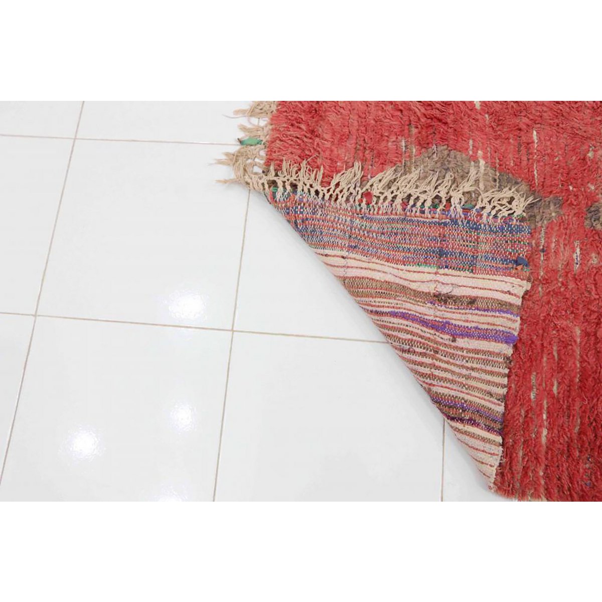 Marokkaner Berber Teppich reines Woll 110 x 237 cm