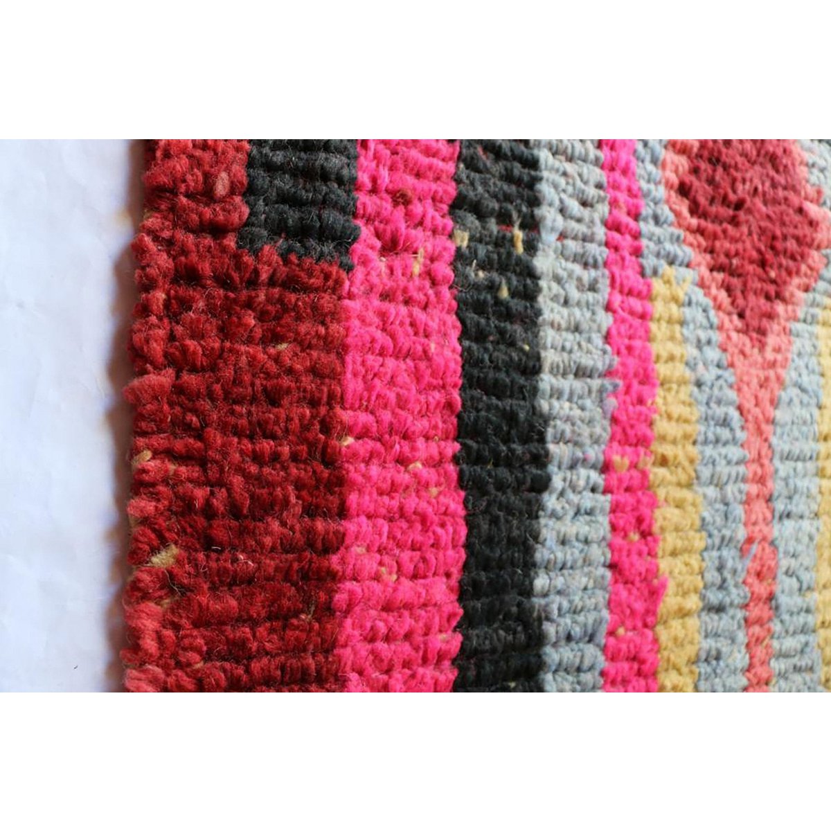 Marokkaner Berberkorridor Teppich reines Woll 75 x 402 cm