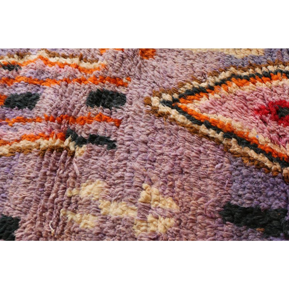 Berber Wolle reiner Spurteppich 73 x 319 cm