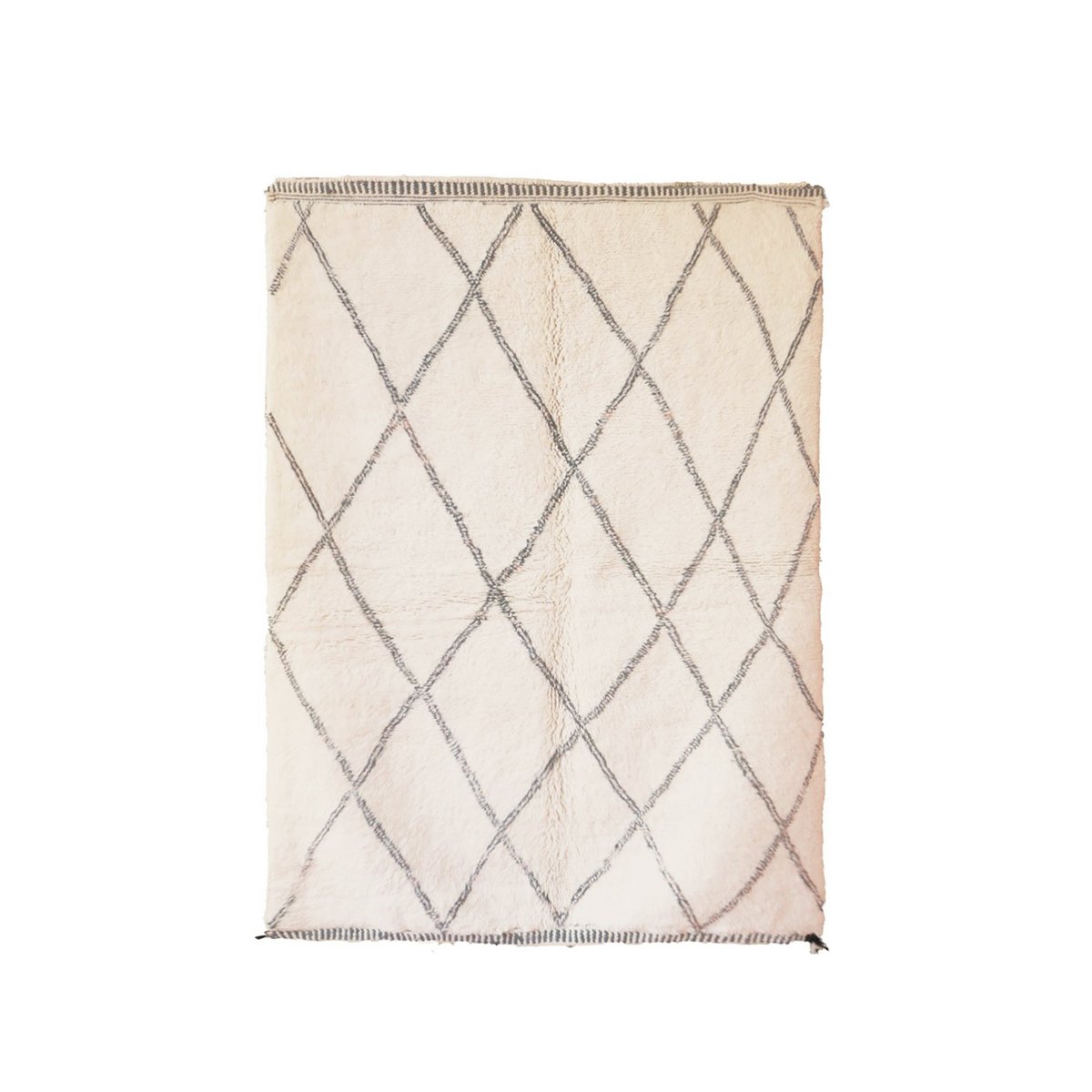 Zeitgenössische Wolle Berber Teppich 168 x 223 cm