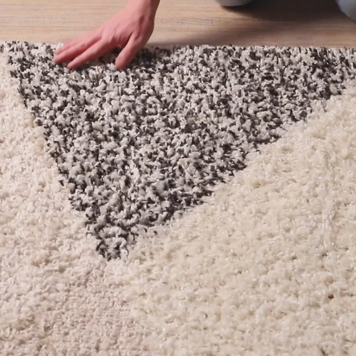 Soft shaggy carpet with long hair-Toko-Tex Beldi