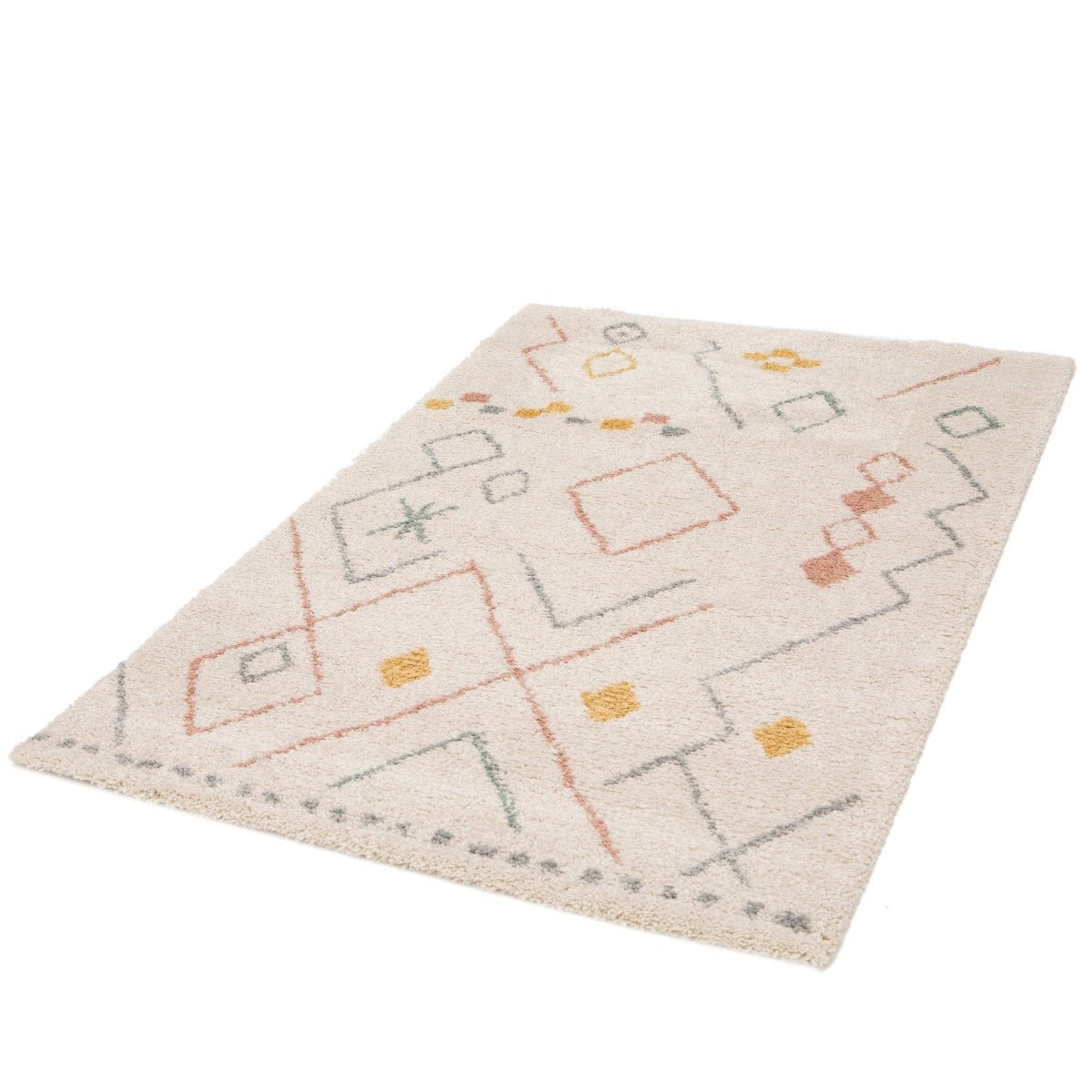 AGADIR dicker und bequemer Hochflorteppich