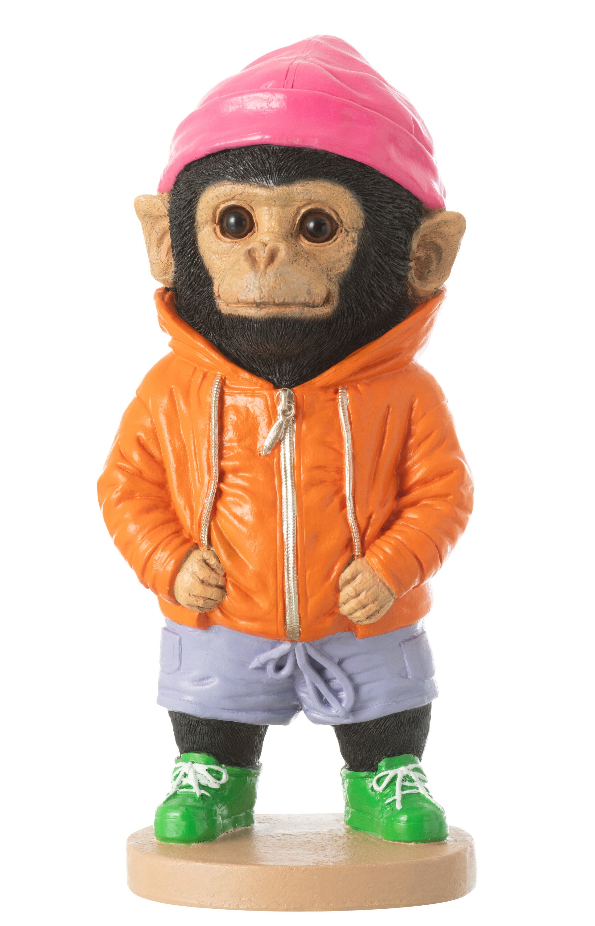 Dekofigur Urban Monkey Affe Resin Street Art Bunt 27 cm