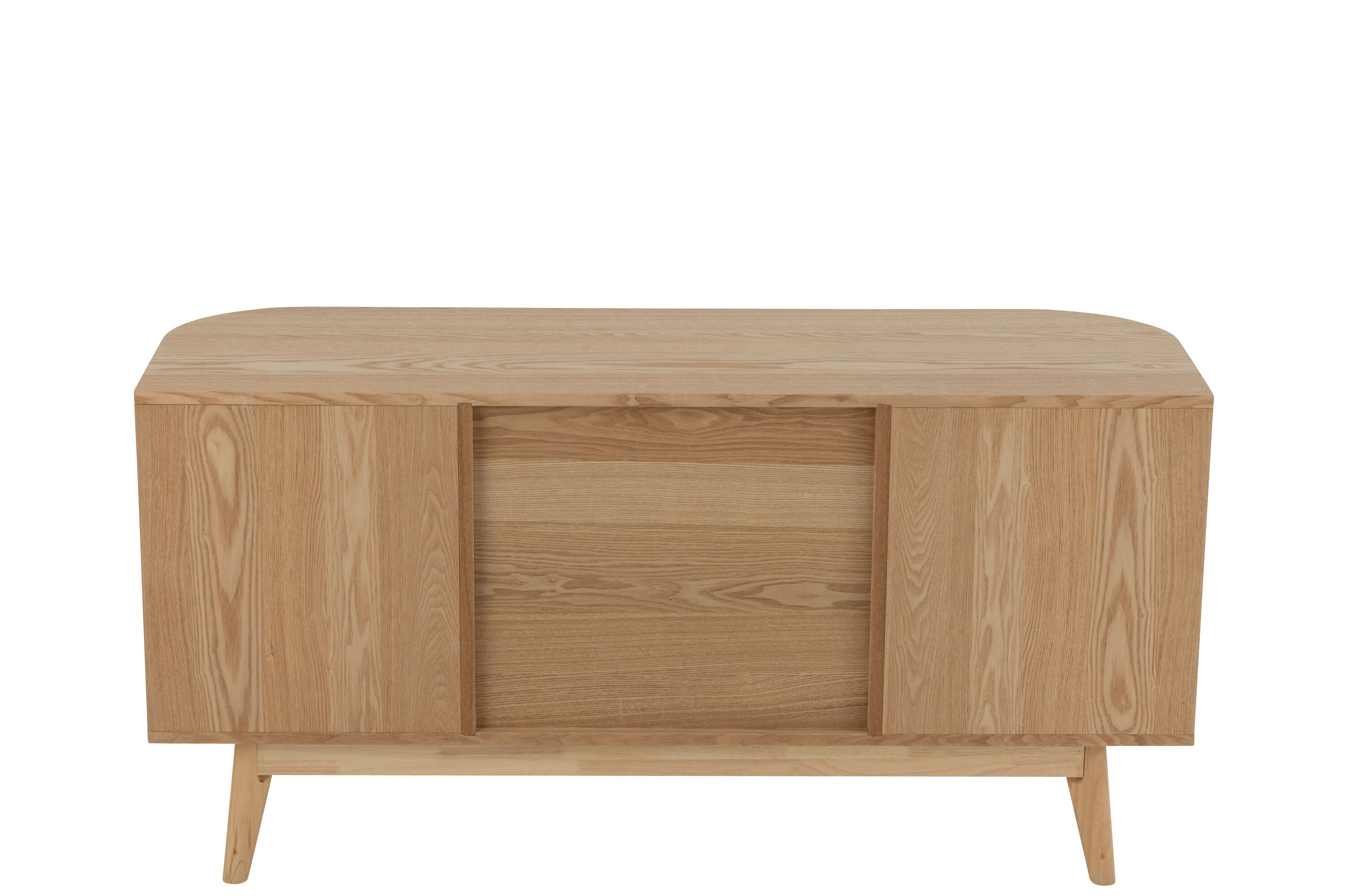 J-Line wardrobe trunk round - pinewood - natural