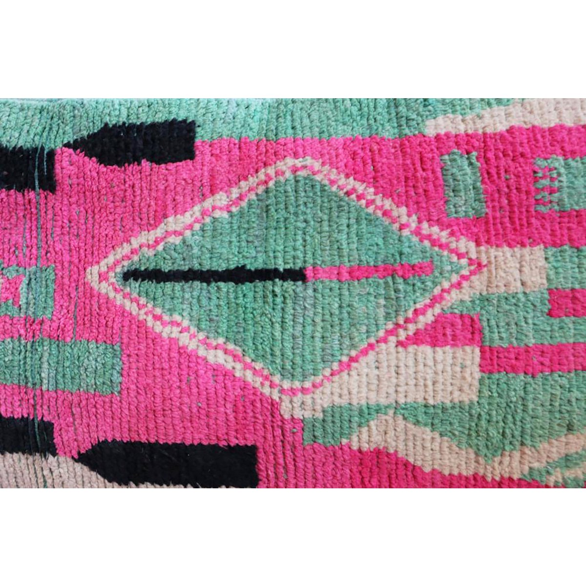 Marokkaner Berberkorridor Teppich reines Woll 71 x 346 cm