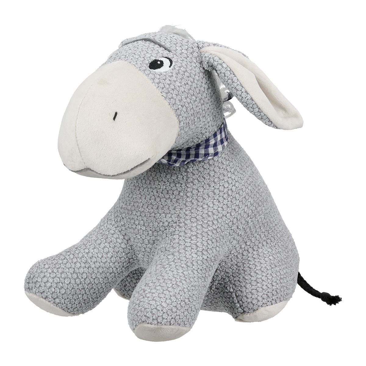 Türstopper Esel Elias Grau Baumwolle Polyester