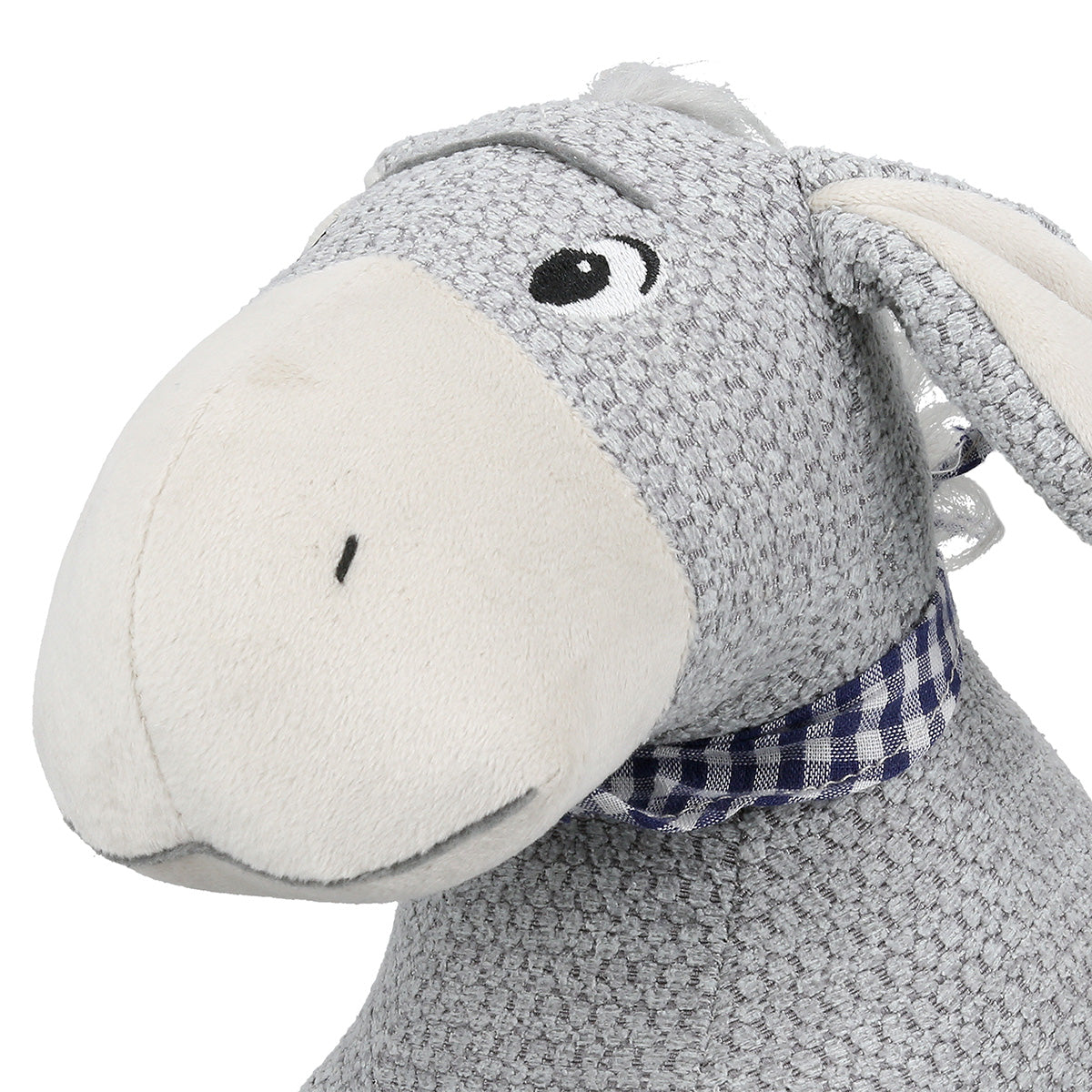 Türstopper Esel Elias Grau Baumwolle Polyester