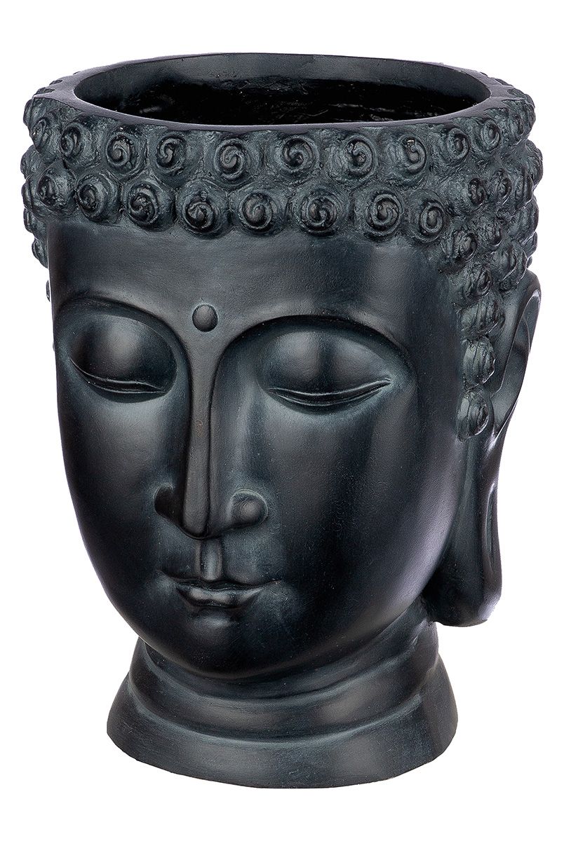 Fiberglas Magnesia 3er Set Buddha Pflanztöpfe - Exquisite Dekoration für Ihren Garten
