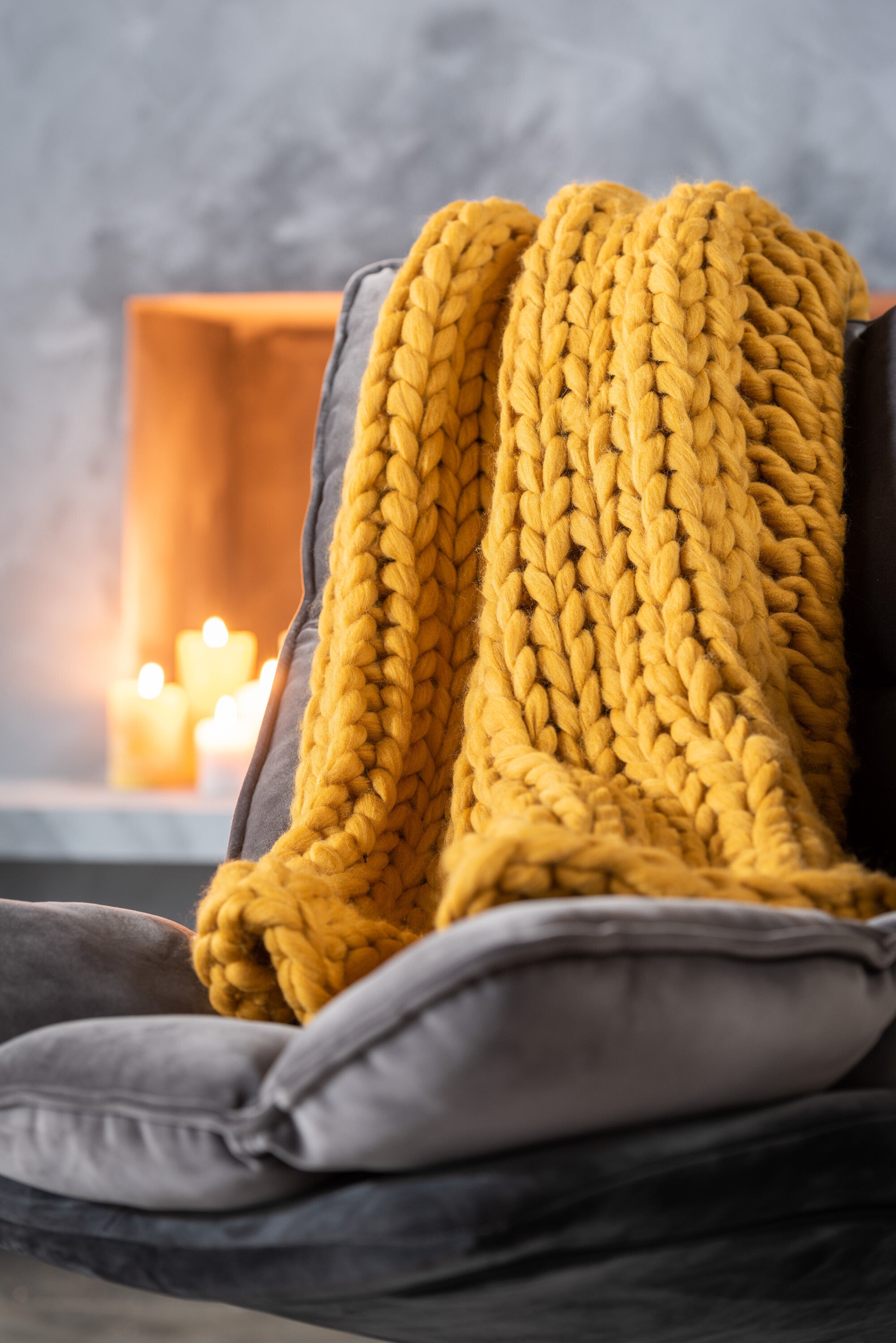 Stuhl Relax Bequemer Textil Metall Stuhl mit Kissen, in 4 attraktiven Farben