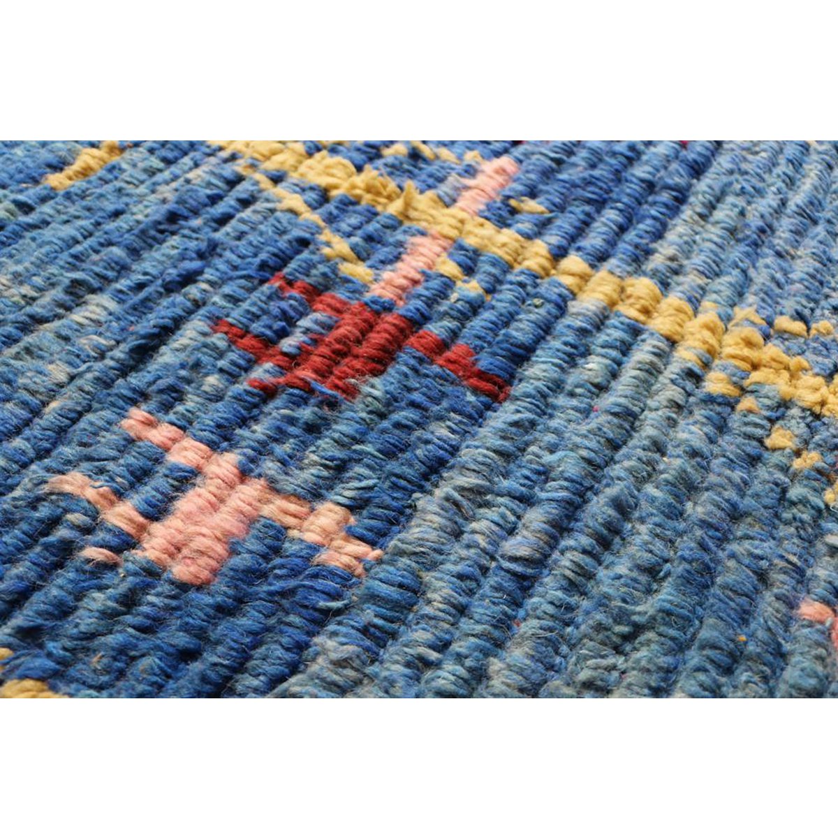 Marokkaner Berberkorridor Teppich reines Woll 81 x 383 cm