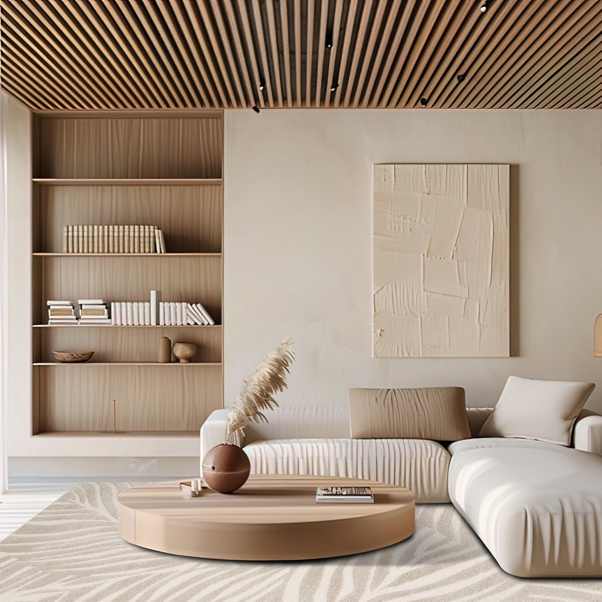 Weicher Teppich mit moderner Alize Relief