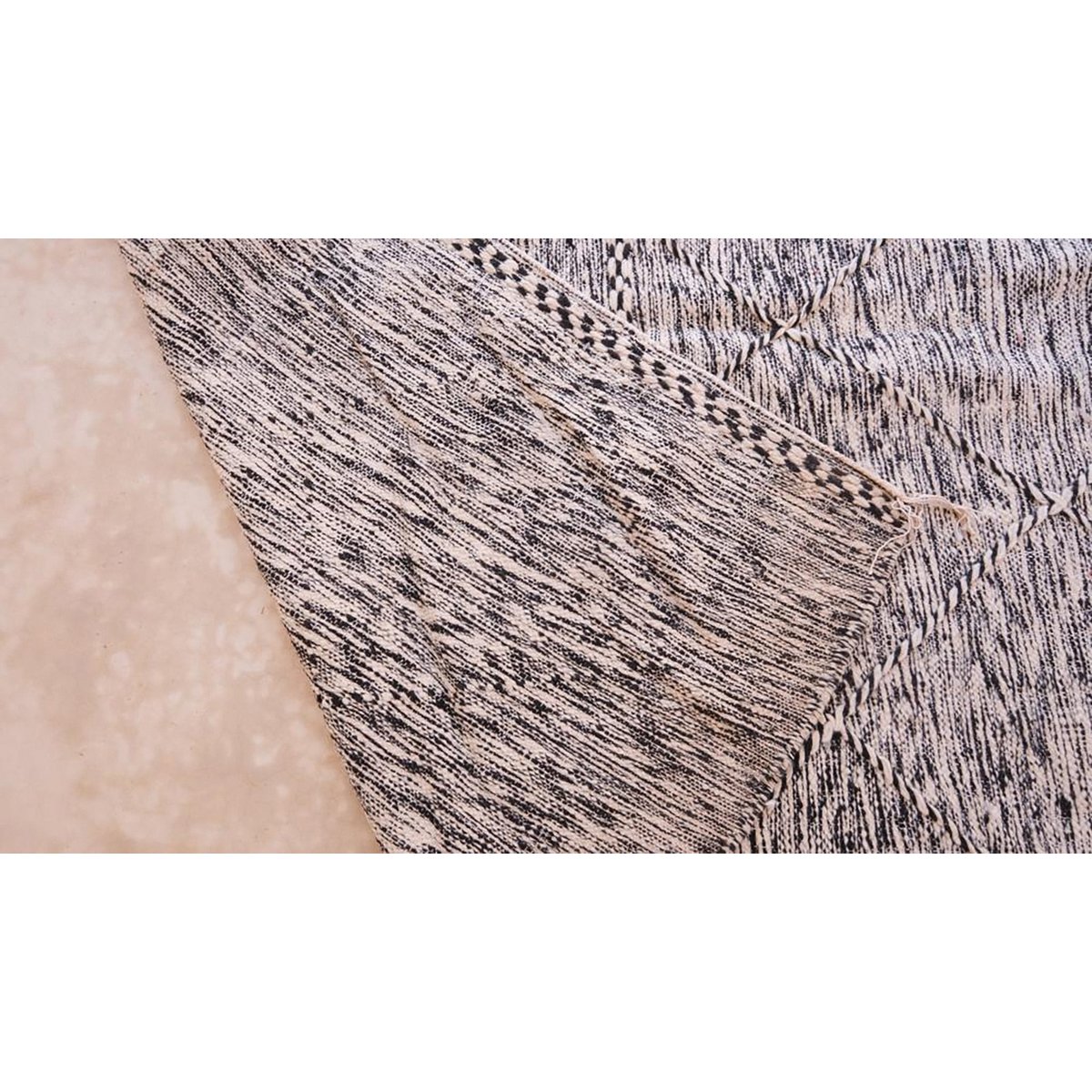 Marokkaner Berber Kilim Teppich reines Woll 206 x 338 cm