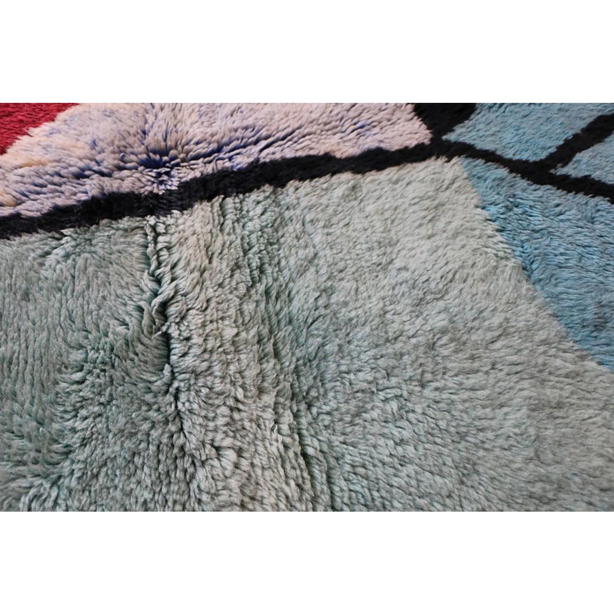 Berber -Wollteppich von M'Rut 120 x 177 cm