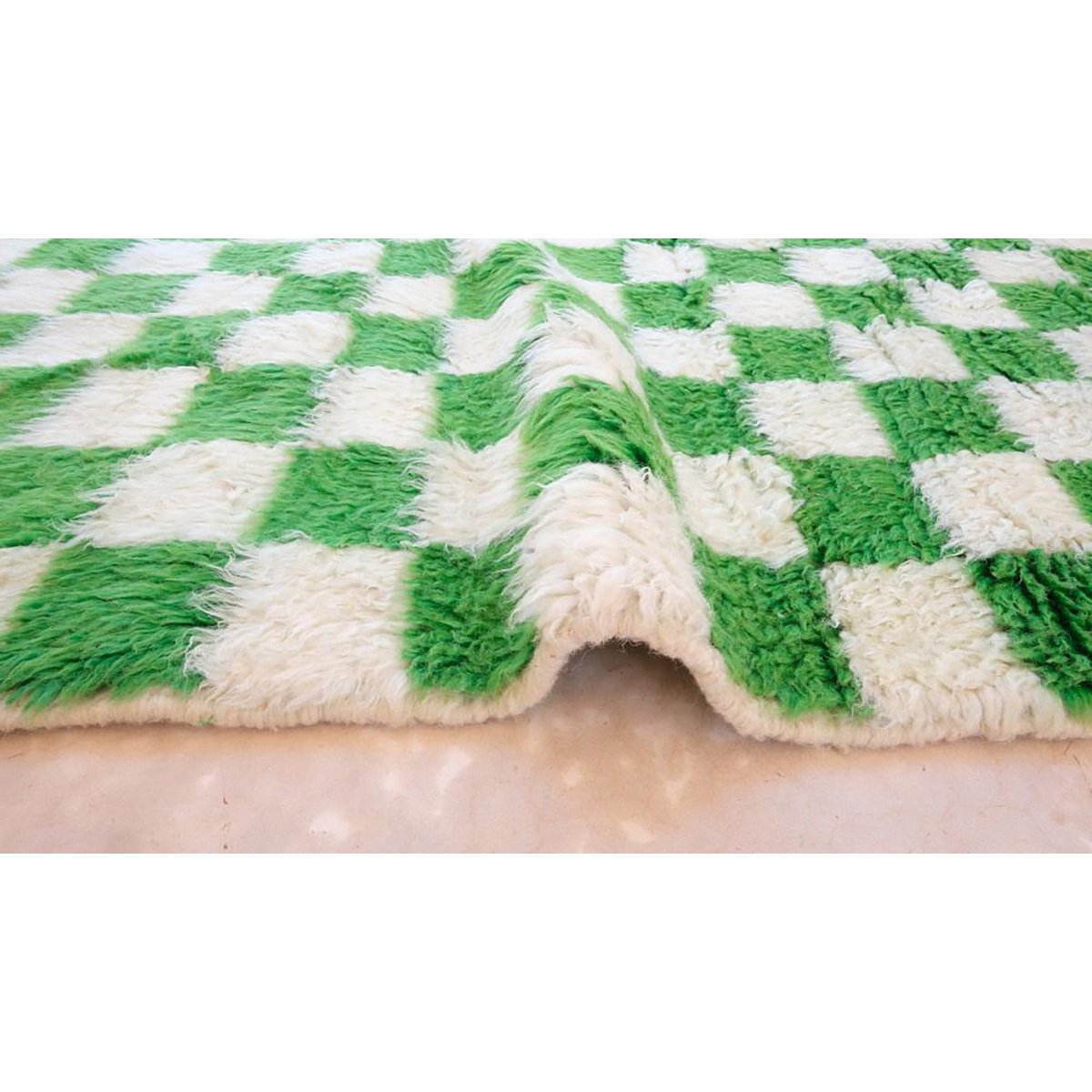 Marokkaner Berber Teppich reines Woll 161 x 241 cm